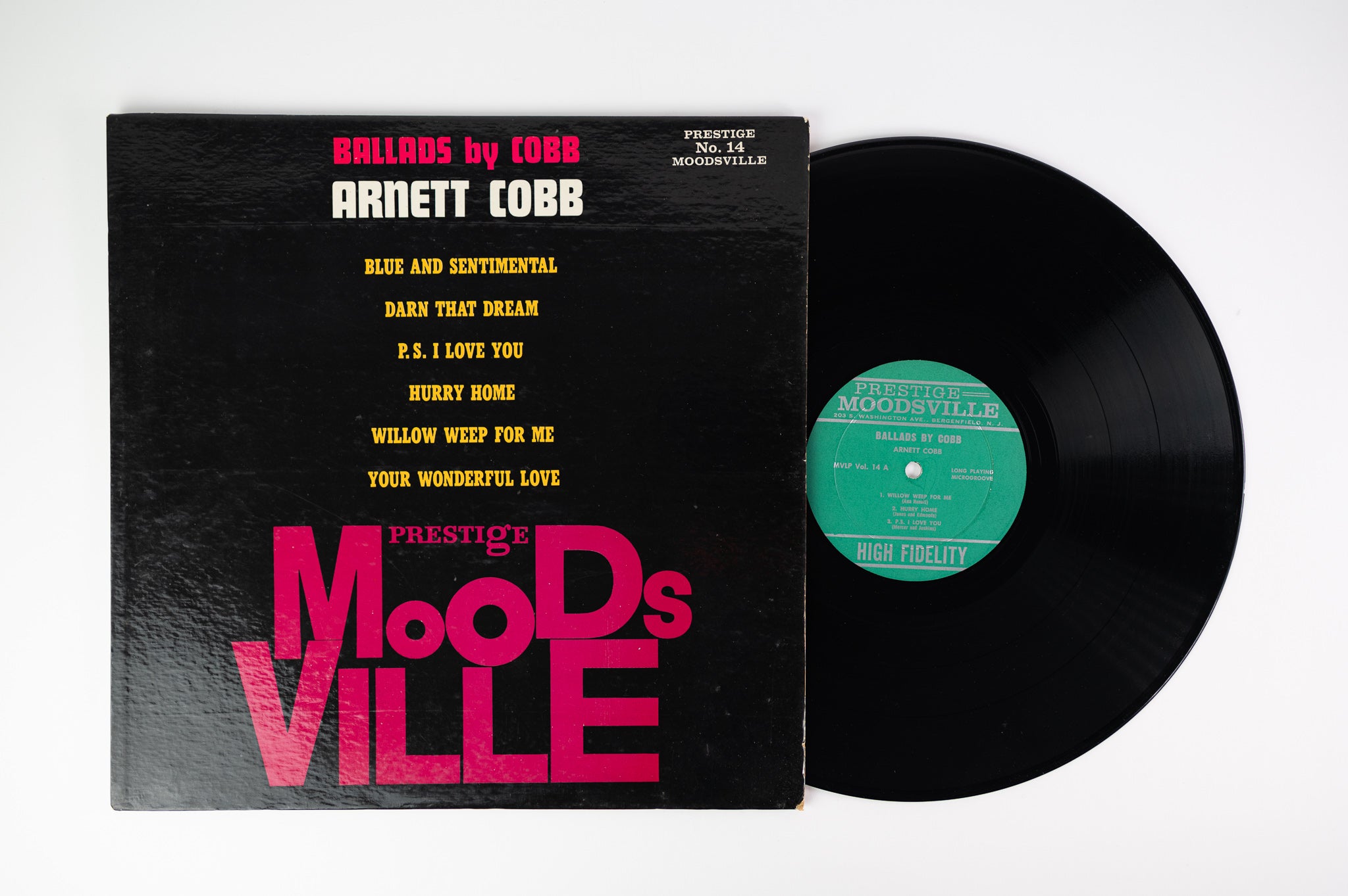 Arnett Cobb - Ballads By Cobb on Moodsville Mono Deep Groove