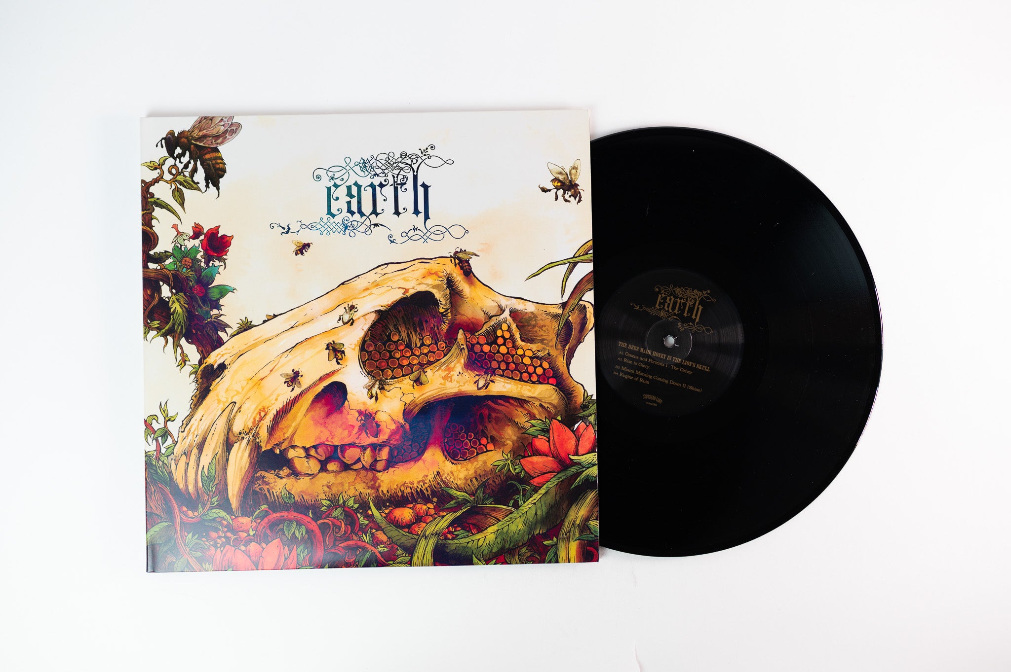 Earth - The Bees Made Honey In The Lion's Skull on Southern Lord Black Vinyl Reissue