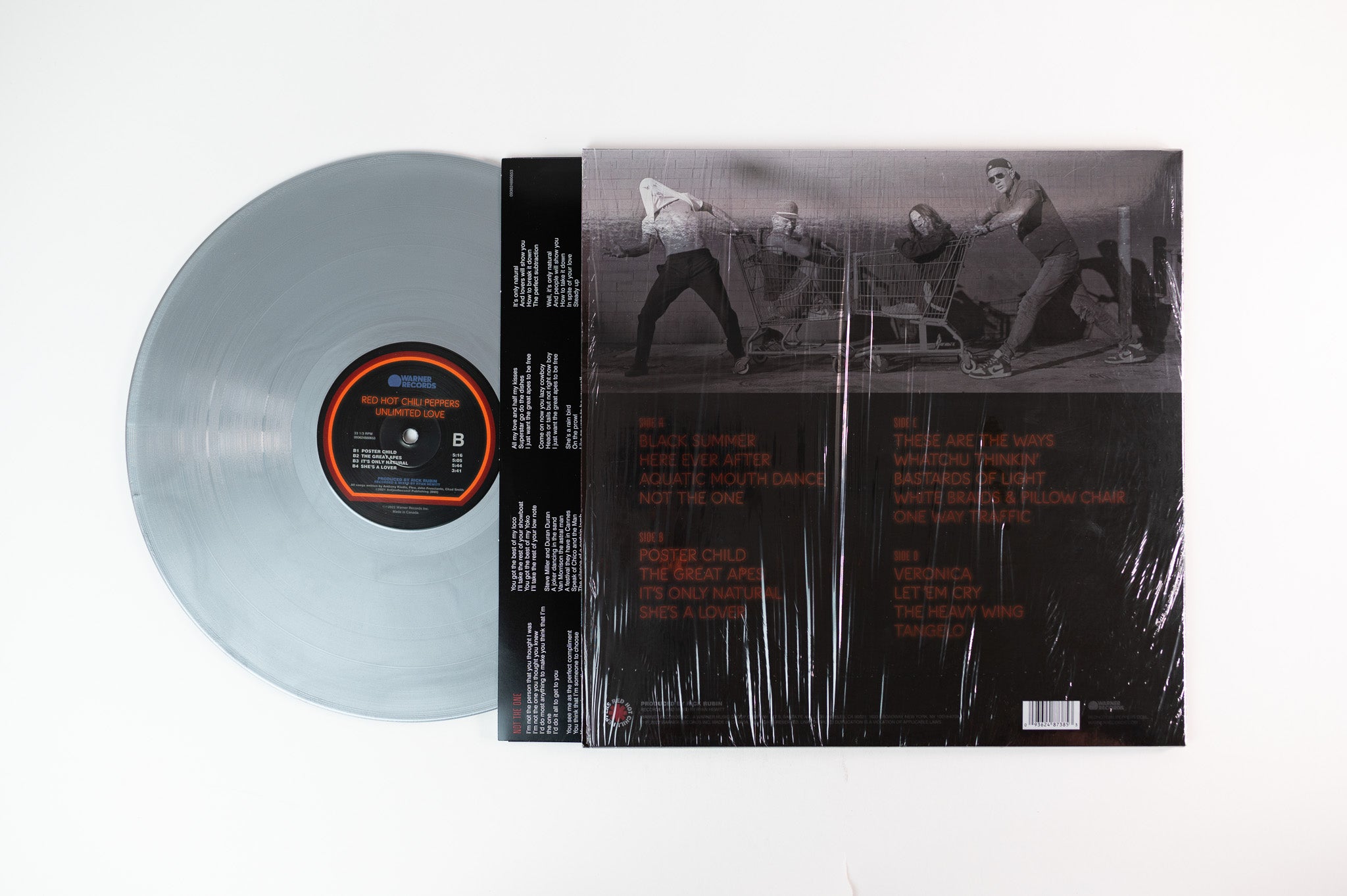 Red Hot Chili Peppers - Unlimited Love on Warner Ltd Silver Vinyl RSD 2022
