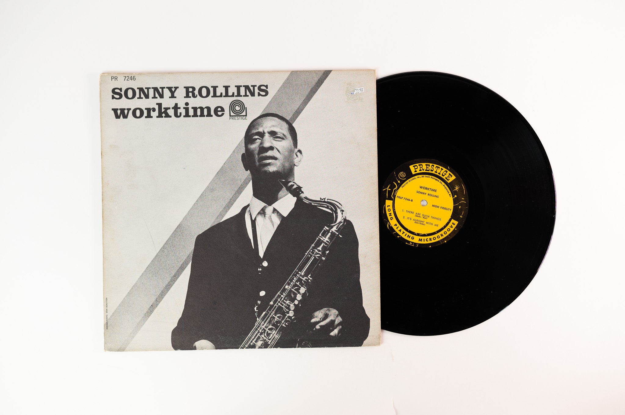 Sonny Rollins - Worktime on Prestige Mono Bergenfield Reissue