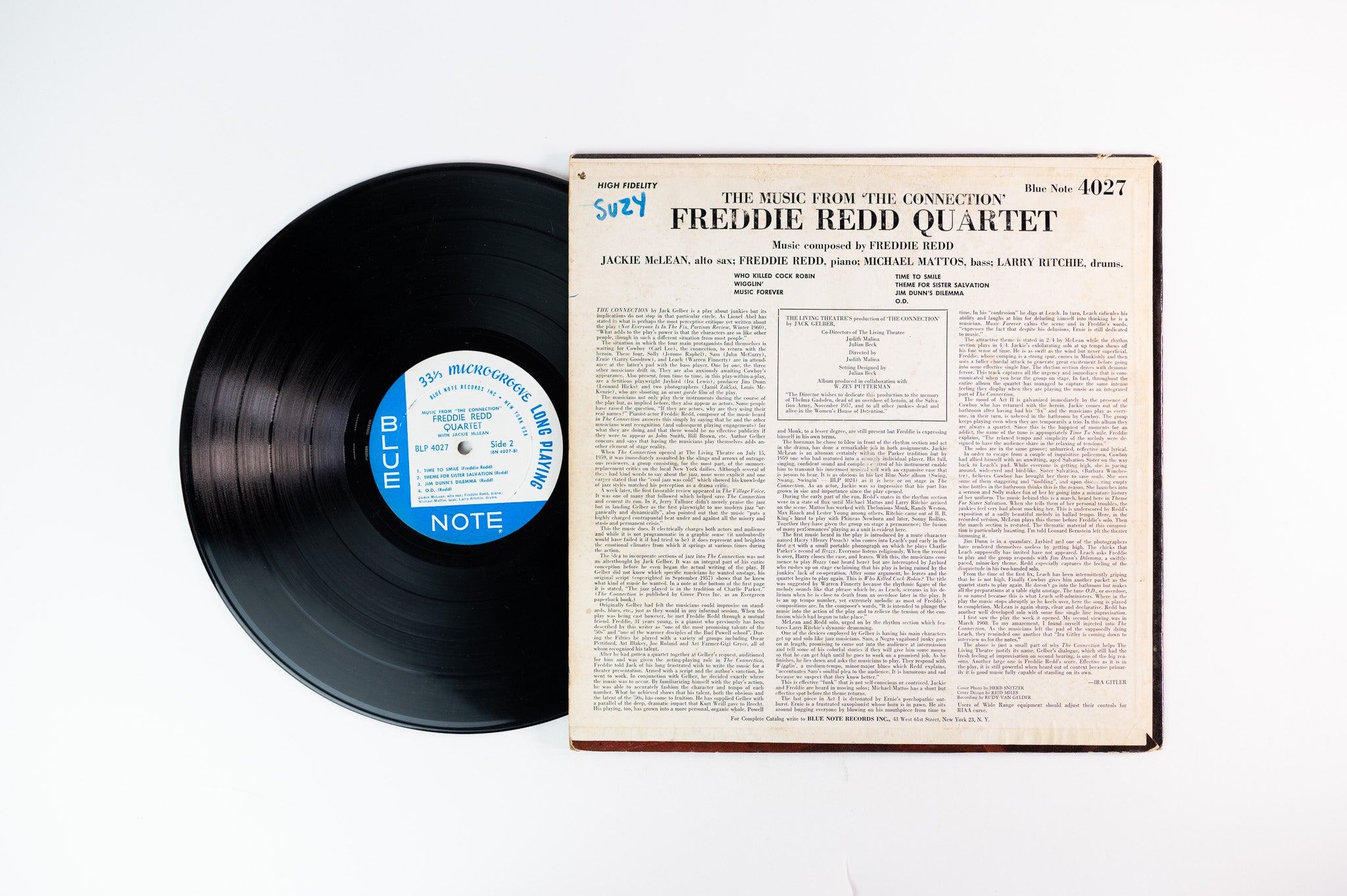Freddie Redd Quartet - The Music From "The Connection" on Blue Note NY Mono Deep Groove