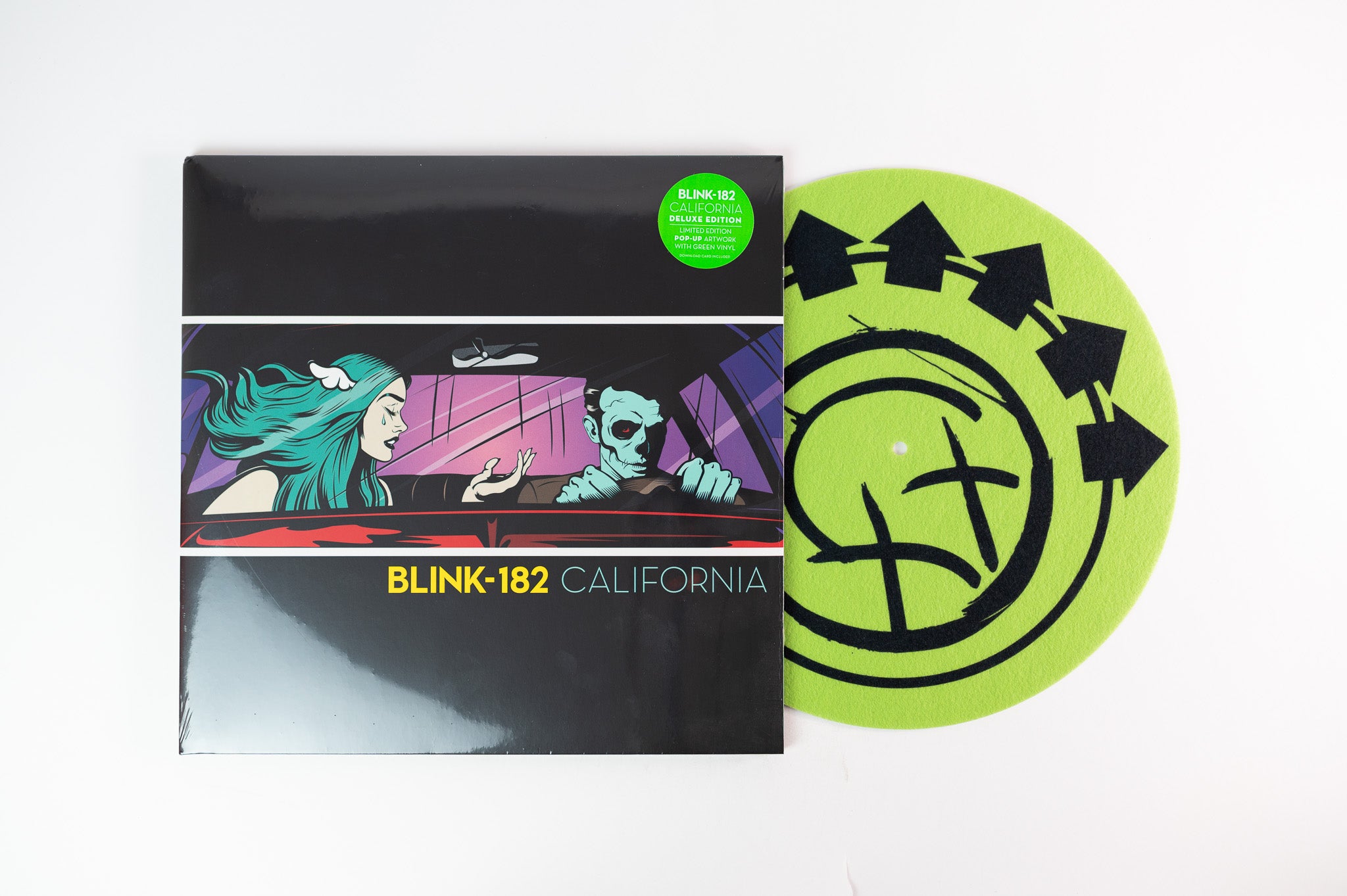 Blink-182 - California on BMG Ltd Edition Green Vinyl with Slip Mat Sealed