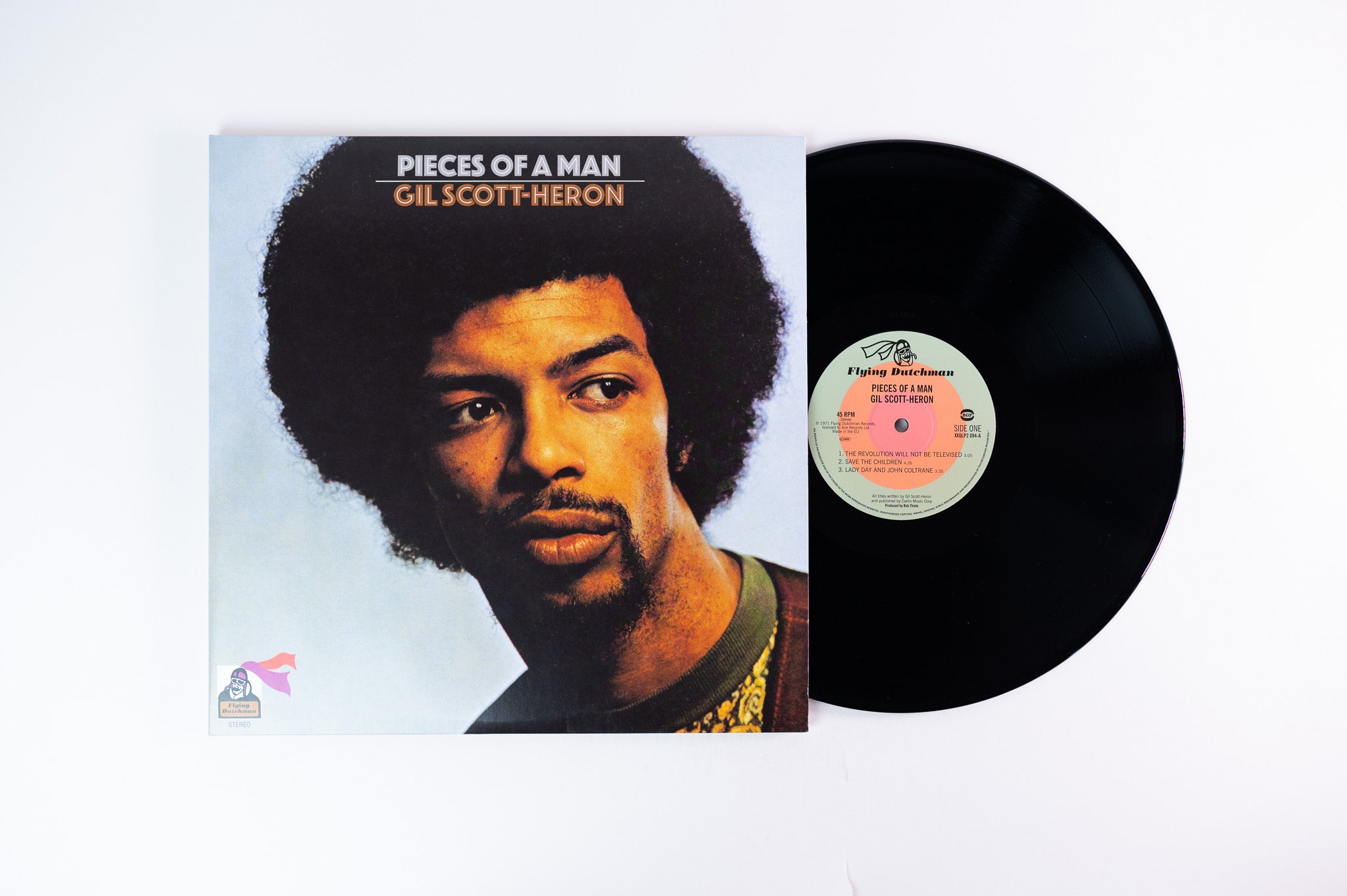 Gil Scott-Heron - Pieces Of A Man on Flying Dutchman BGP Reissue