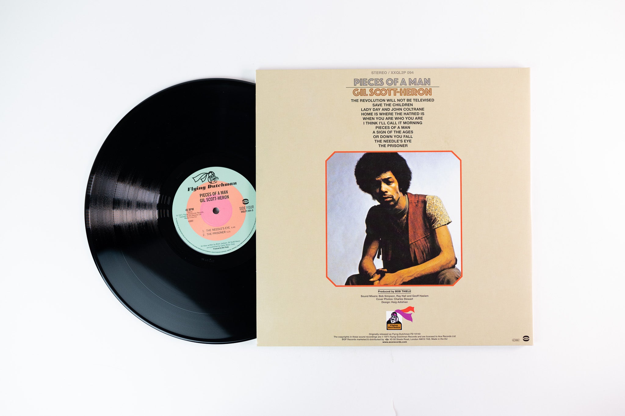 Gil Scott-Heron - Pieces Of A Man on Flying Dutchman BGP Reissue