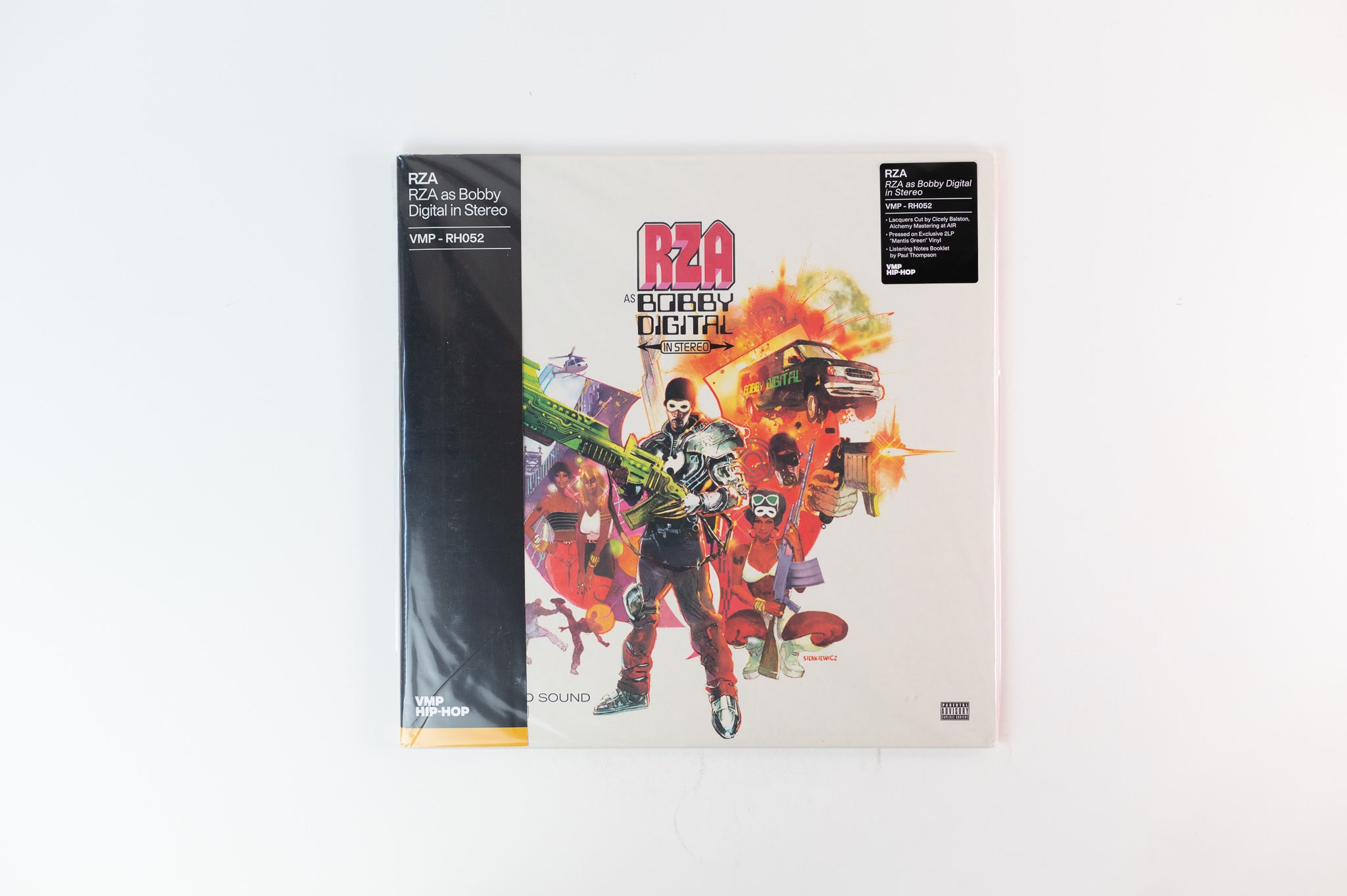 RZA - RZA As Bobby Digital In Stereo Vinyl Me Please Mantis Green Reissue