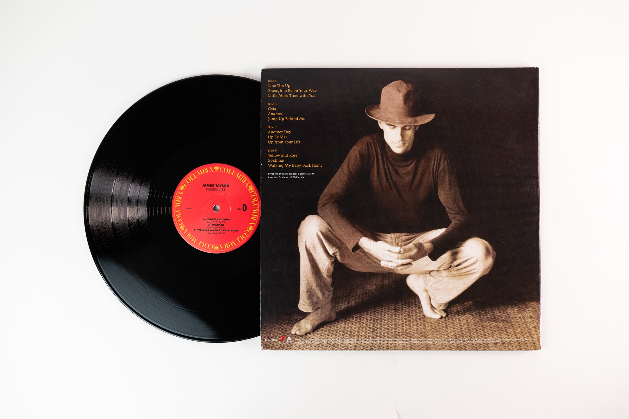 James Taylor - Hourglass on Analog Spark Columbia Reissue