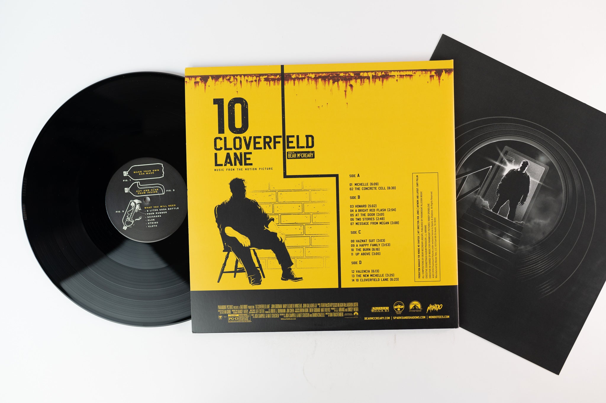 Bear McCreary - 10 Cloverfield Lane (Music From The Motion Picture) on Mondo