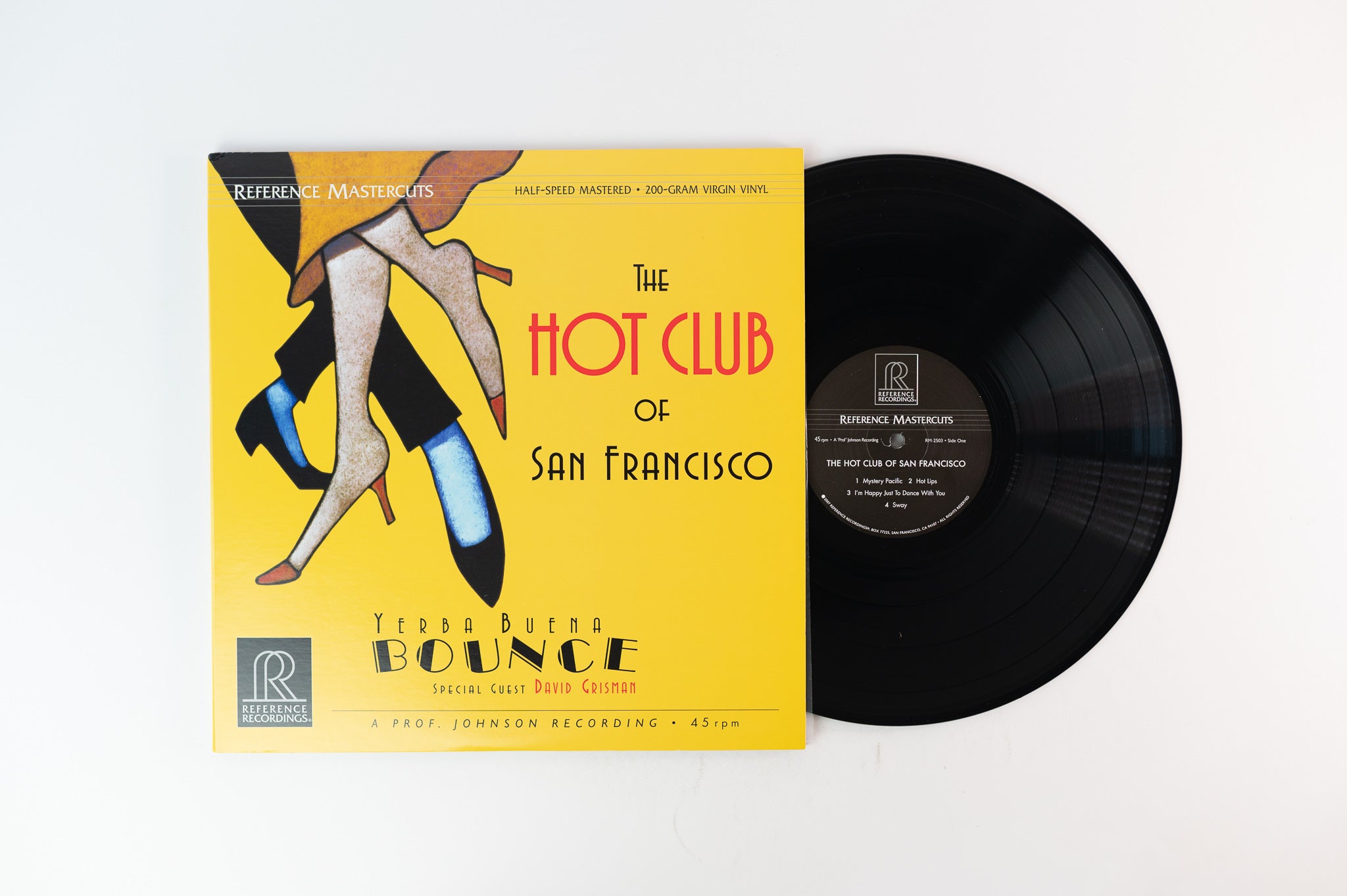 The Hot Club Of San Francisco with Dave Grisman - Yerba Buena Bounce on Reference Recordings 200 Gram