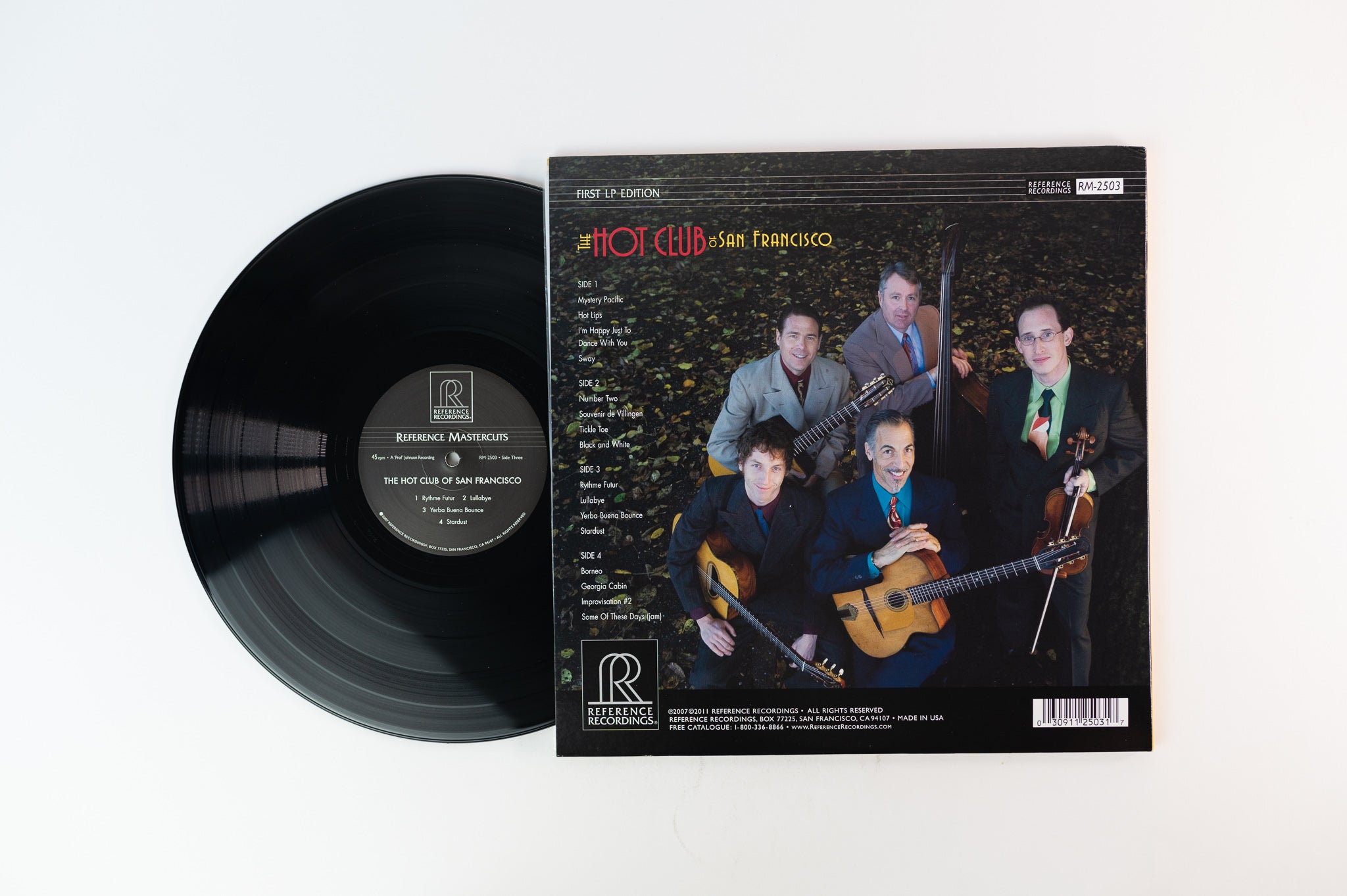 The Hot Club Of San Francisco with Dave Grisman - Yerba Buena Bounce on Reference Recordings 200 Gram