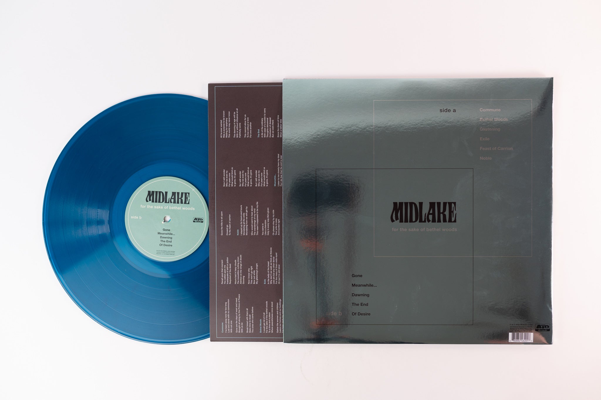 Midlake - For The Sake Of Bethel Woods on ATO Limited Transparent Teal Vinyl