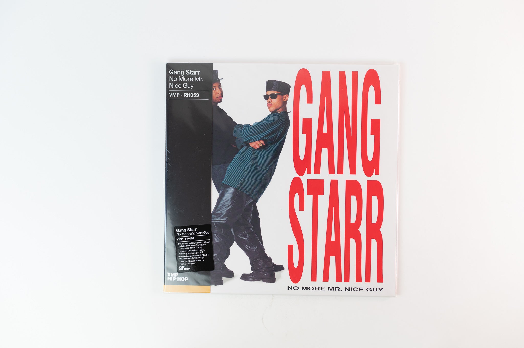 Gang Starr - No More Mr. Nice Guy Vinyl Me Please Red & White Vinyl Reissue