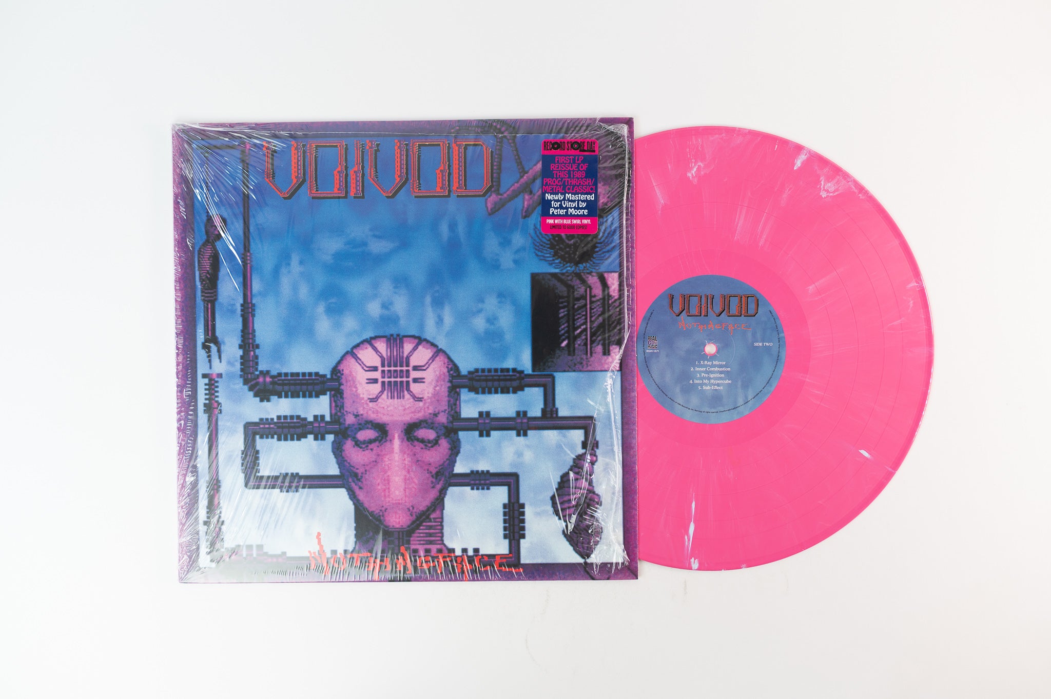 Voïvod - Nothingface on Real Gone Limited RSD 2022 Pink/Blue Vinyl