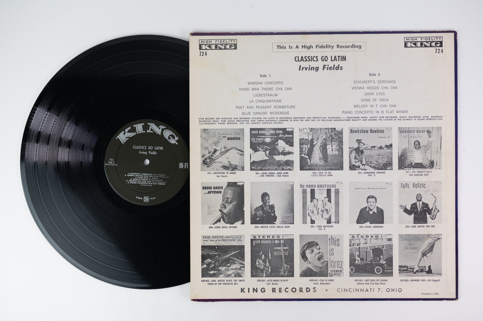 Irving Fields - Classics Go Latin on King