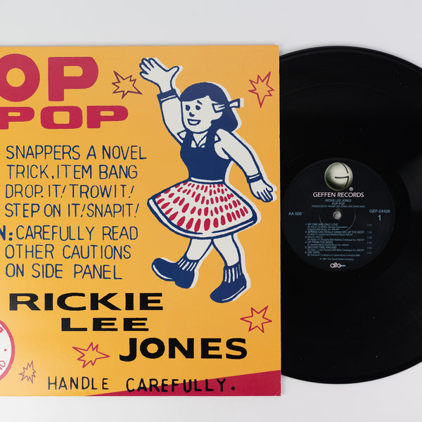RICKIE LEE JONES / POP POP 91年レアアナログレコード Rickie Lee Jones - Pop Pop on Alto Analogue