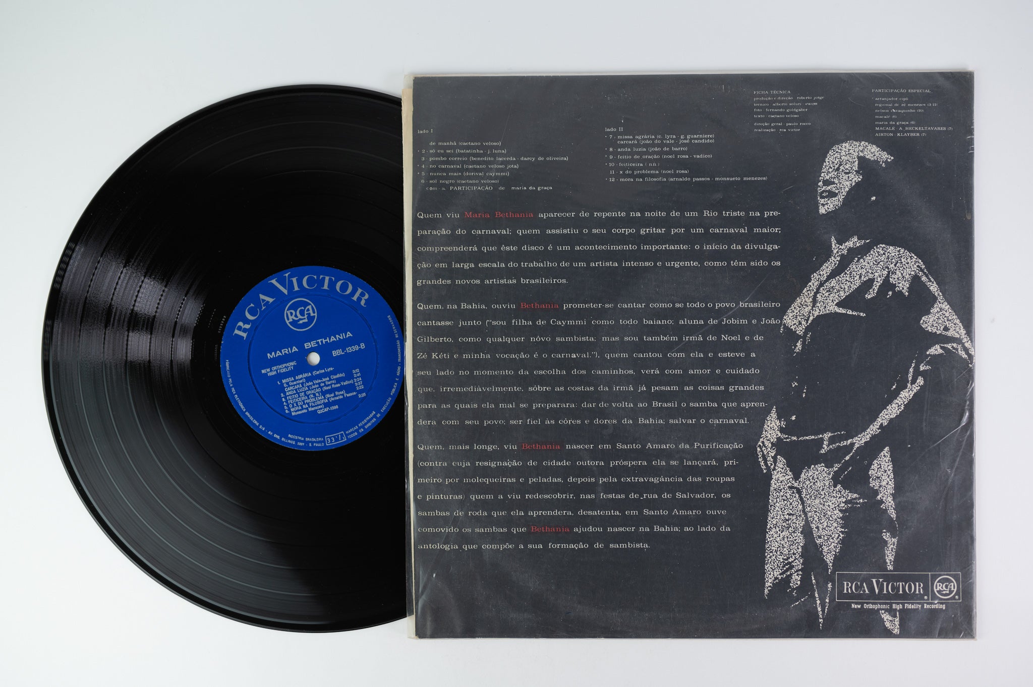 Maria Bethania - Maria Bethania S/T on RCA Victor