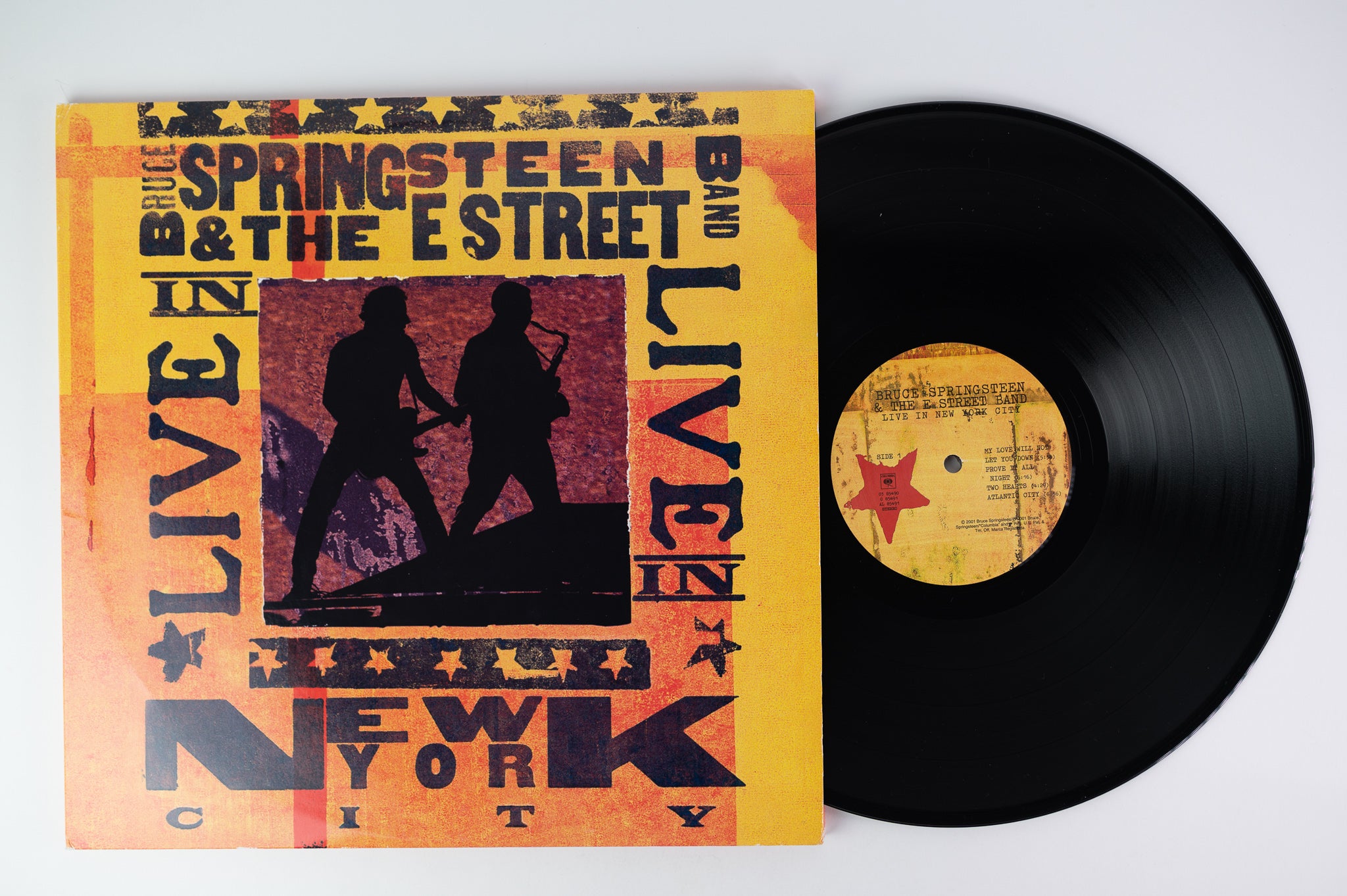 Bruce Springsteen & The E Street Band - Live In New York City on Columbia