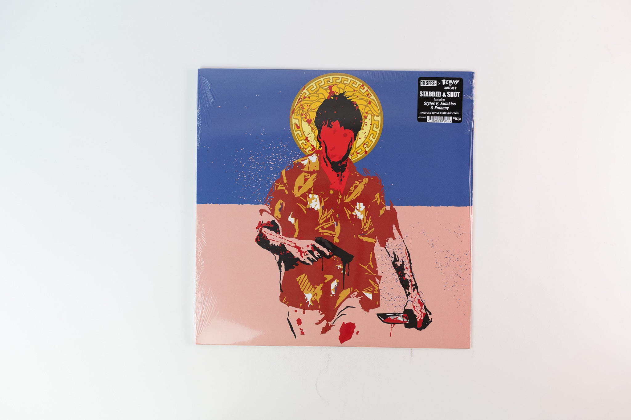 38 Spesh & Benny - Stabbed & Shot on Air Vinyl 12" EP Reissue Sealed