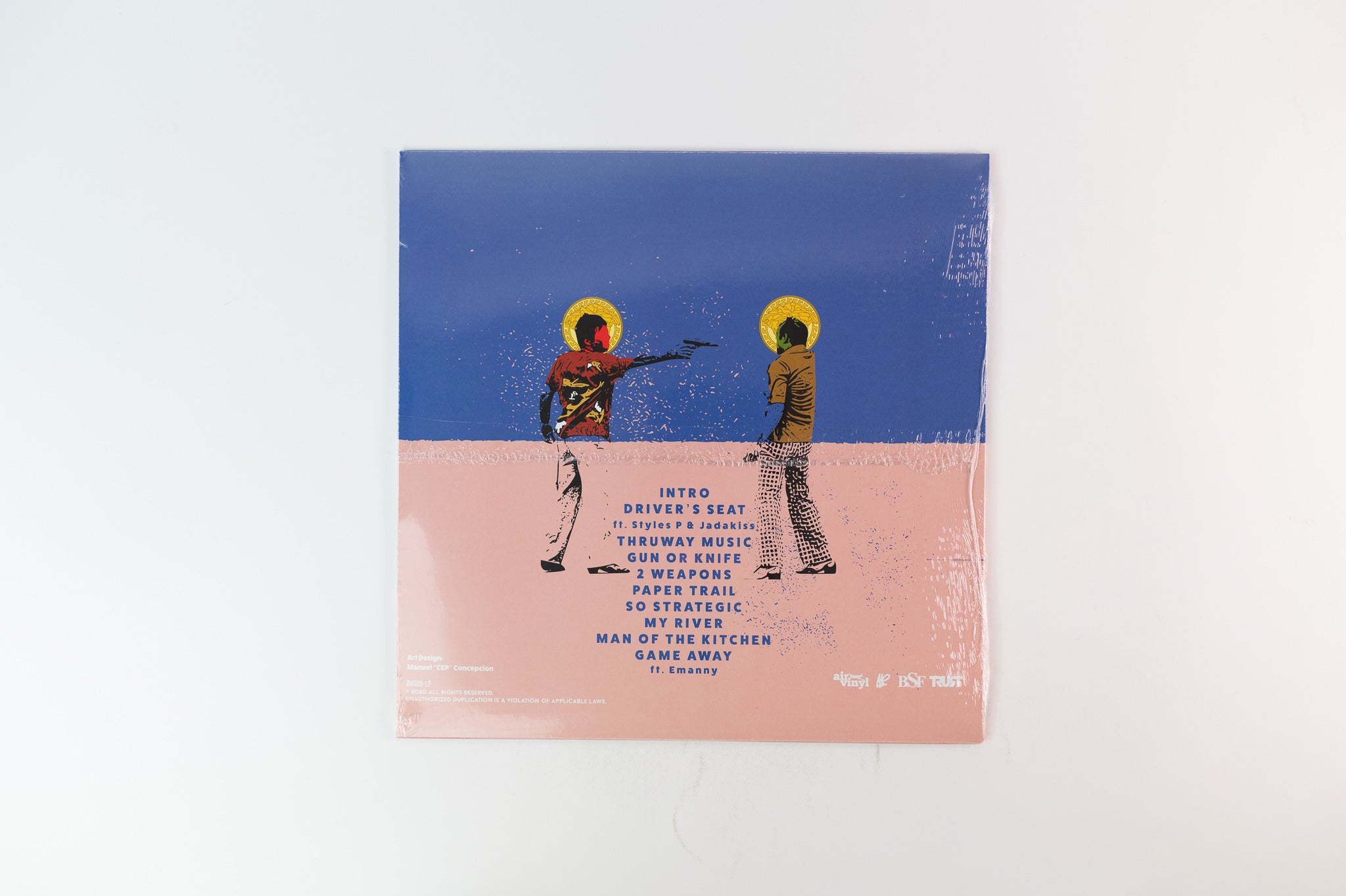 38 Spesh & Benny - Stabbed & Shot on Air Vinyl 12" EP Reissue Sealed