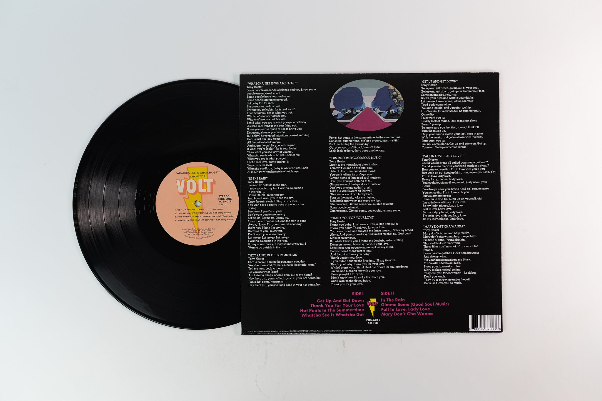 The Dramatics - Whatcha See Is Whatcha Get on Volt Reissue