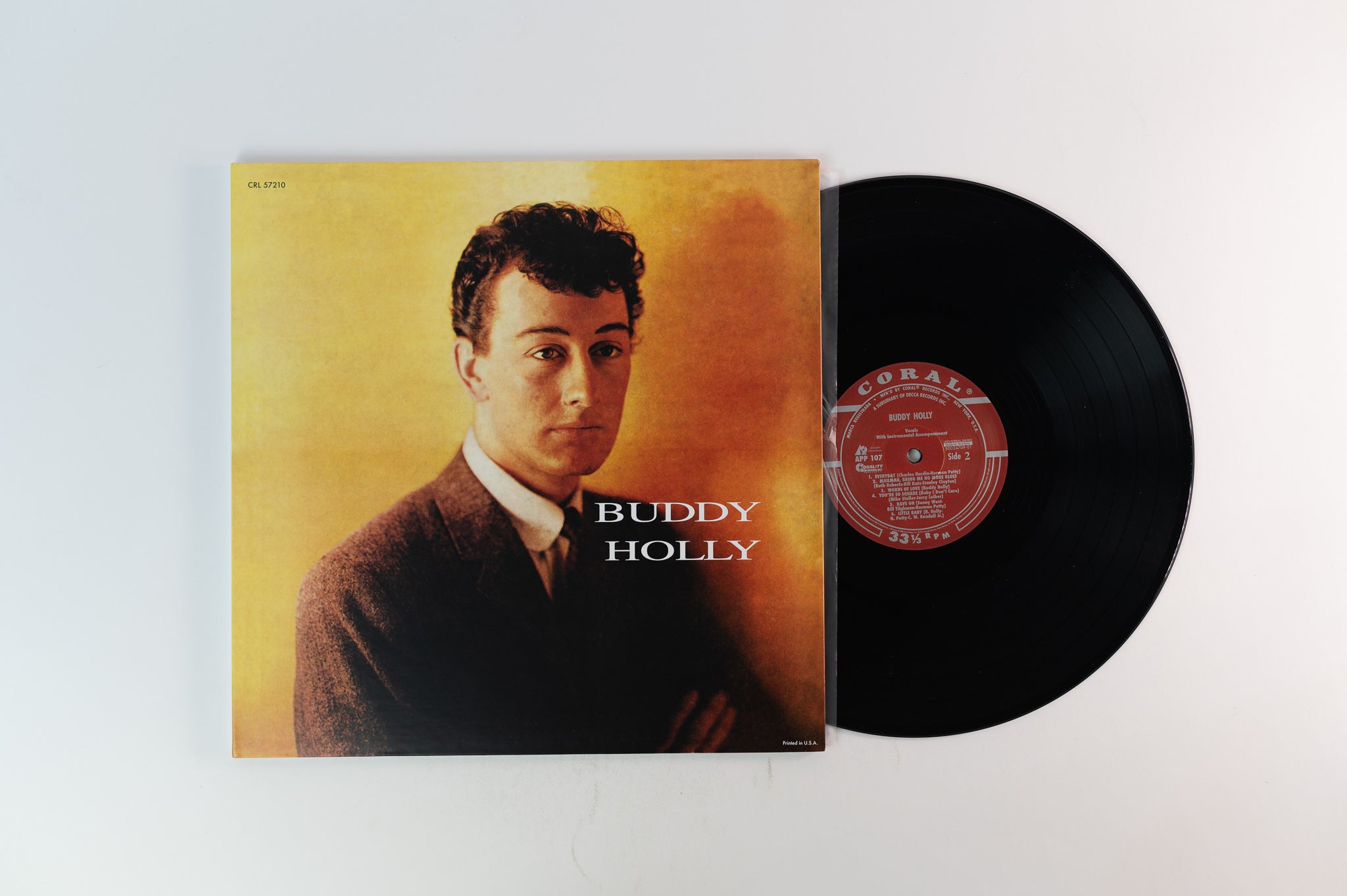 Buddy Holly - Buddy Holly on Coral Analog Productions 200 Gram Reissue