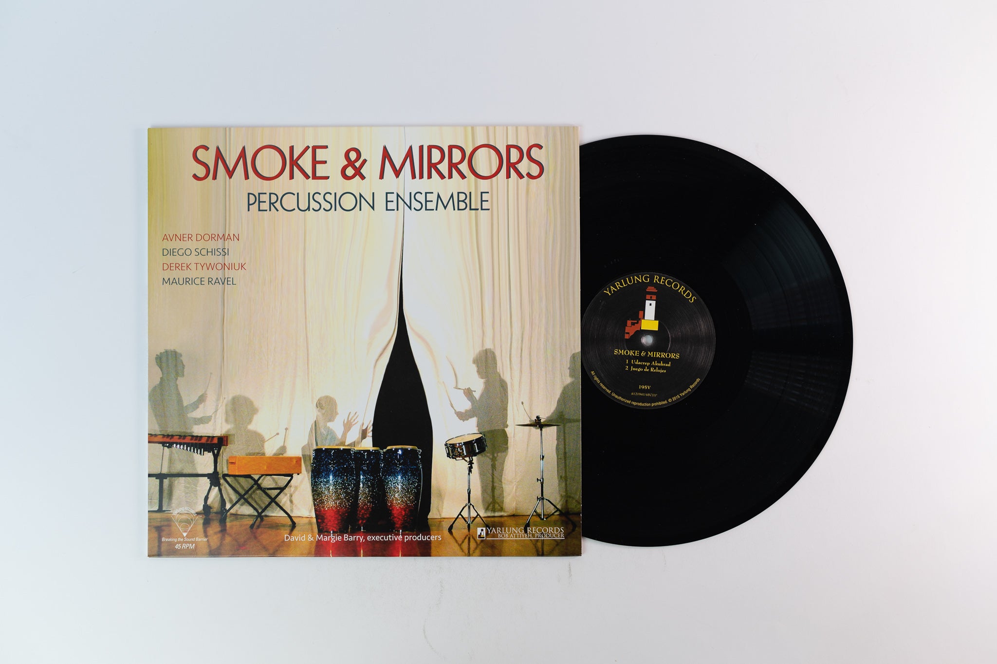 Smoke & Mirrors Percussion Ensemble - Smoke & Mirrors on Yarlung 180 Gram