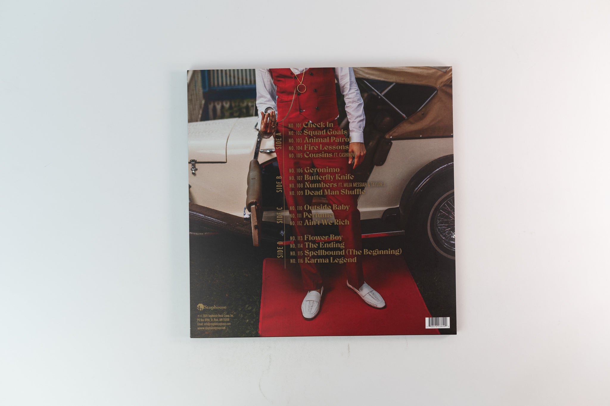 Prof - Powderhorn Suites on Stophouse Rhymesayers Limited Signed Gold Vinyl Reissue