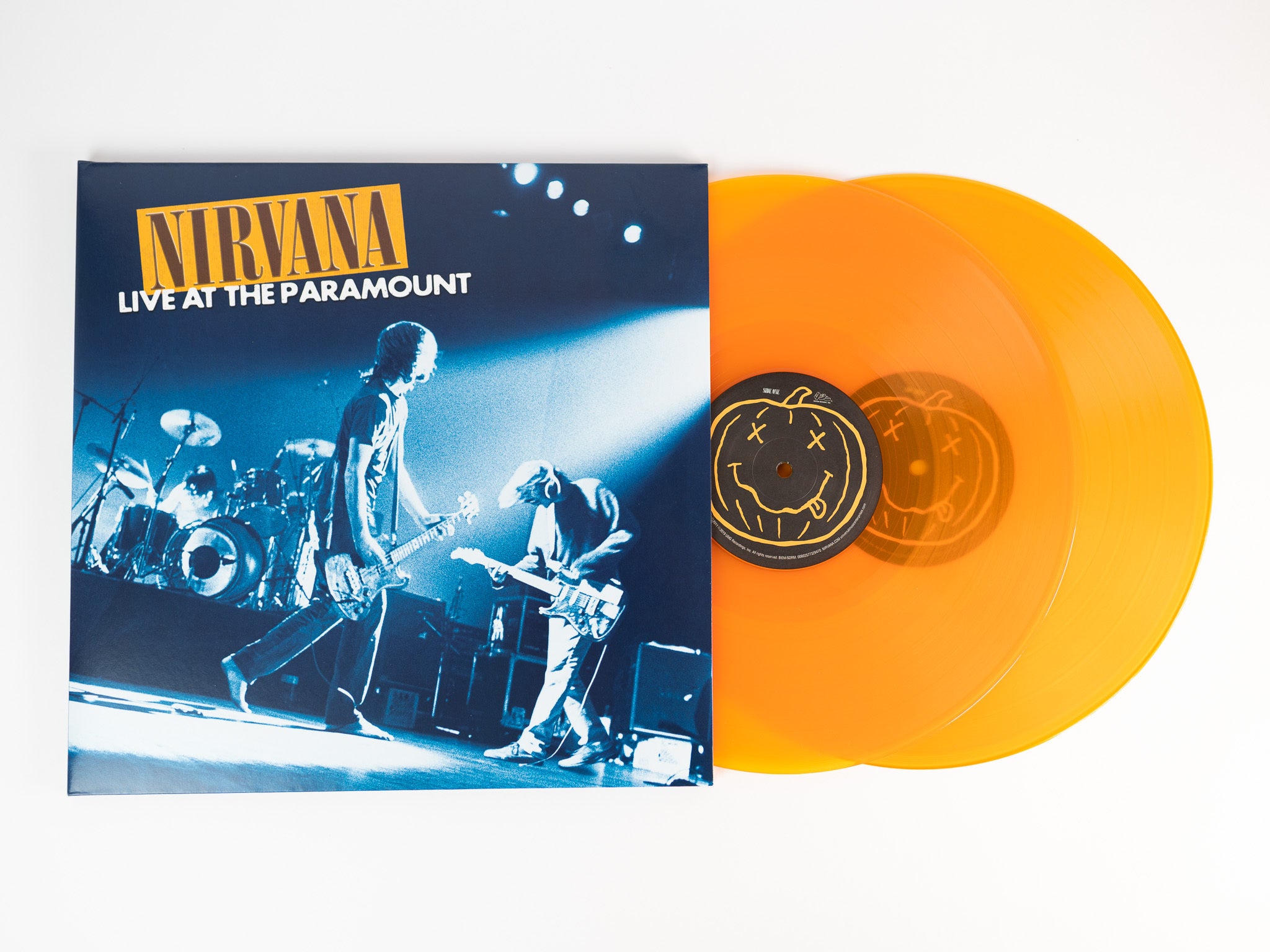 Nirvana - Live At The Paramount [Transparent Orange Vinyl]