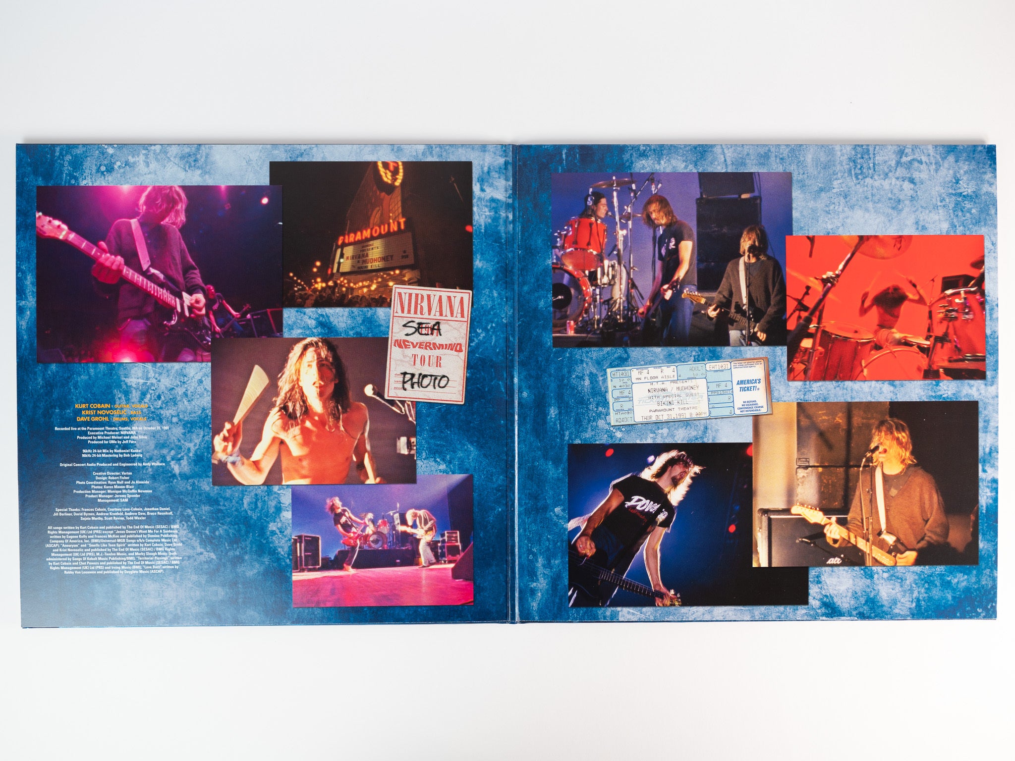 Nirvana - Live At The Paramount [Transparent Orange Vinyl]
