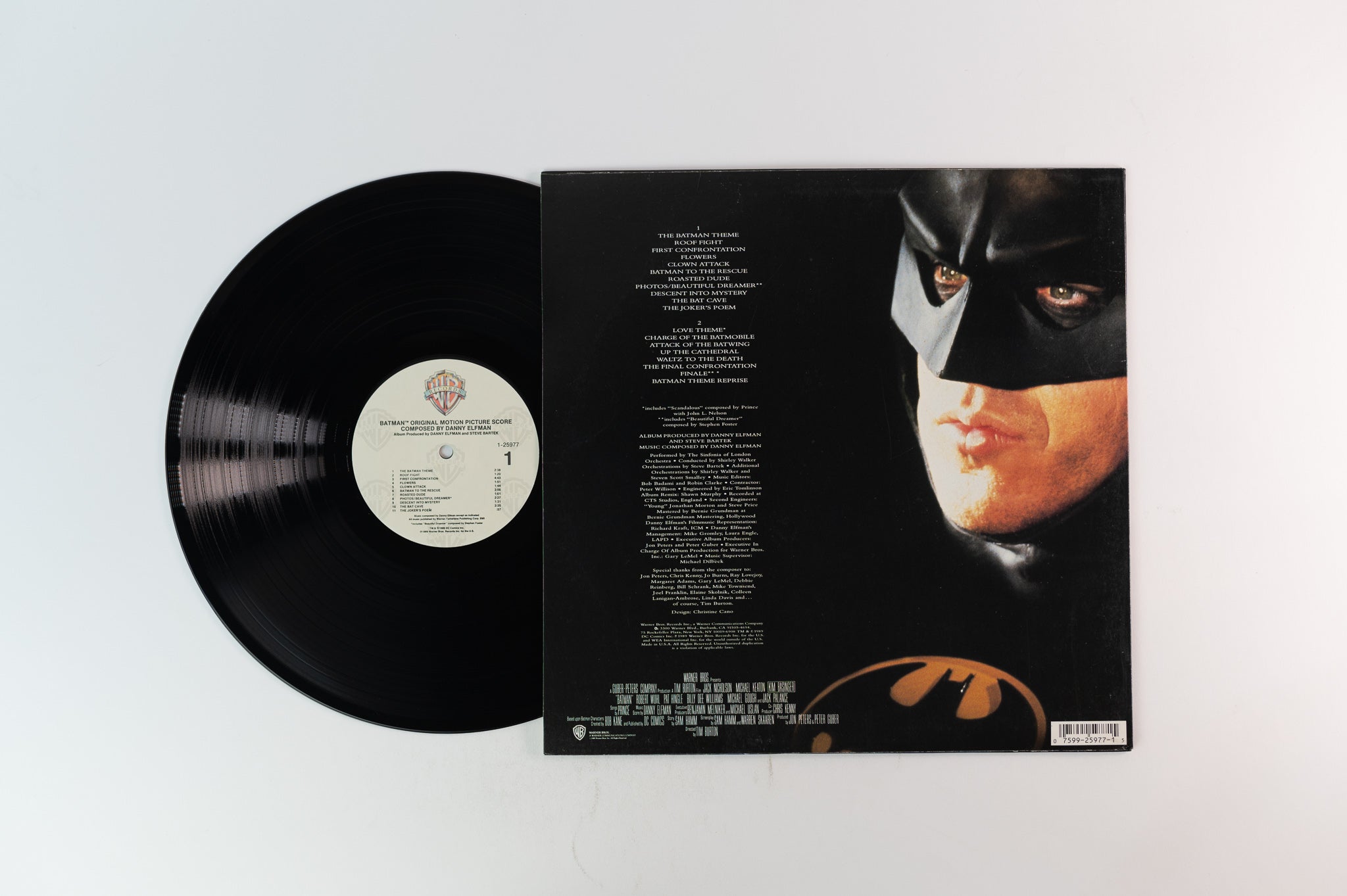 Danny Elfman - Batman (Original Motion Picture Score) on Warner Bros