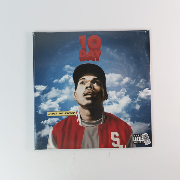 正規品 Chance The Rapper 10 Day LP レコード Chance The Rapper - 10 Day Self Released Blue White Merge Vinyl Reissu
