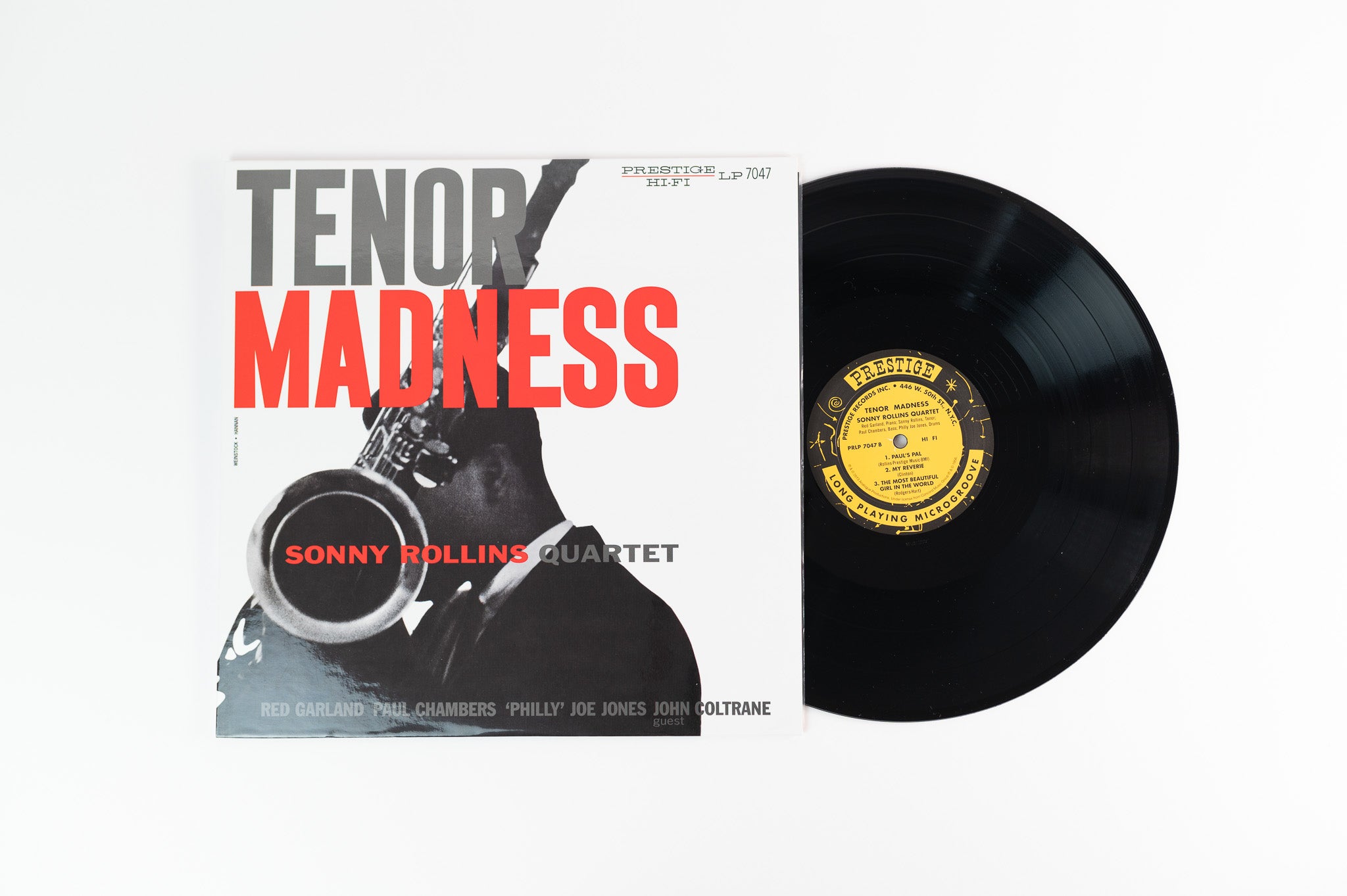 Sonny Rollins Quartet - Tenor Madness on Prestige 200 Gram Analogue Productions Reissue