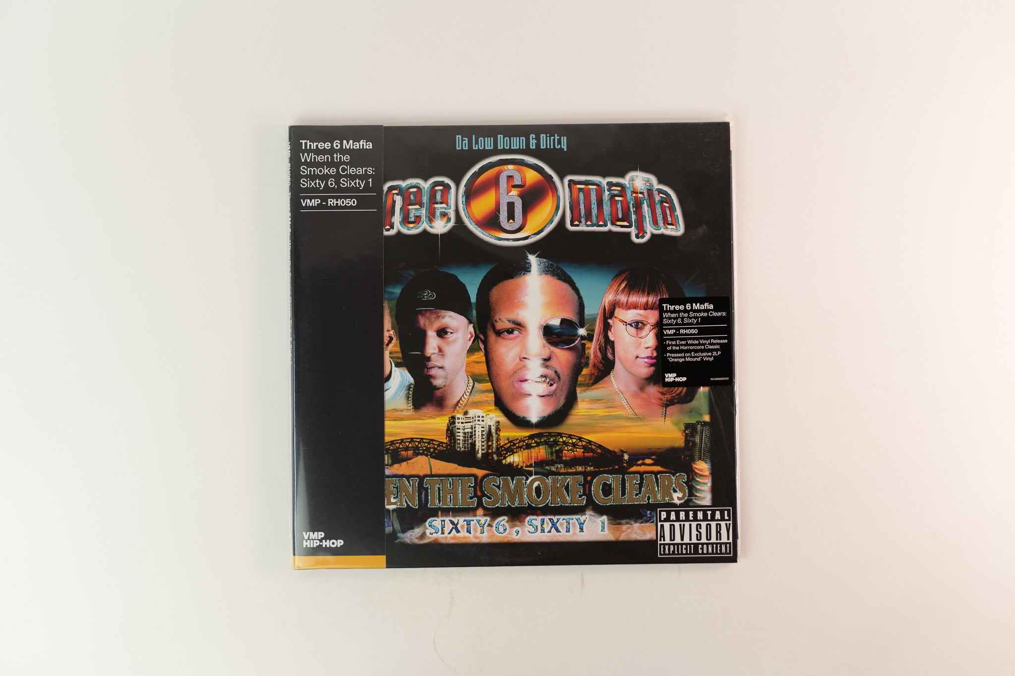 Three 6 Mafia - When The Smoke Clears (Sixty 6, Sixty 1) Vinyl Me Please Orange Mound Vinyl Reissue