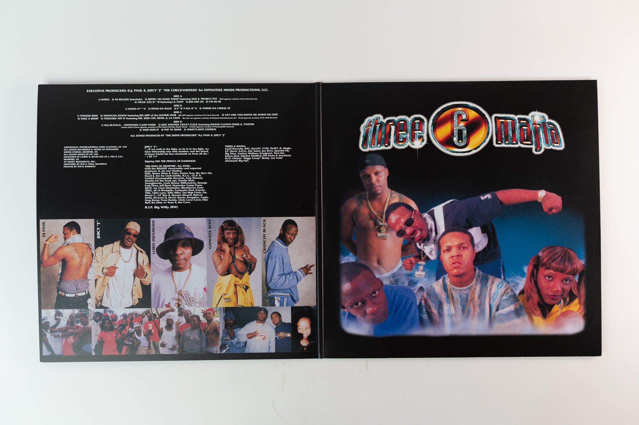 Three 6 Mafia - When The Smoke Clears (Sixty 6, Sixty 1) Vinyl Me Please Orange Mound Vinyl Reissue