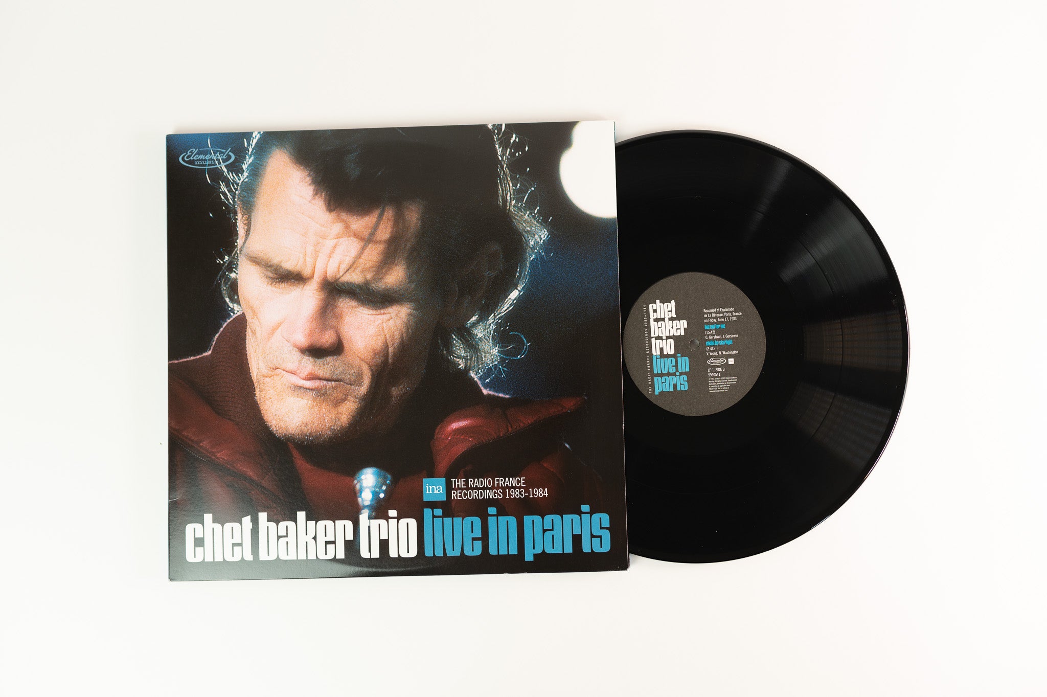 Chet Baker Trio - Live In Paris: The Radio France Recordings 1983-1984 on Elemental Ina