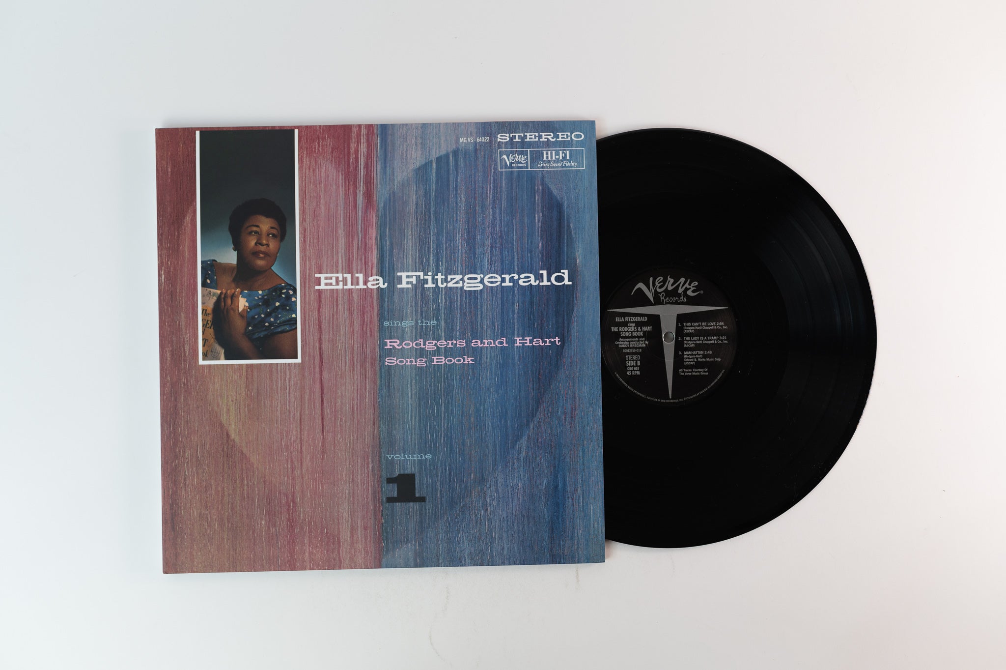 Ella Fitzgerald - Sings The Rodgers And Hart Song Book Volume 1 on Verve ORG Limited Numbered 180 Gram Reissue