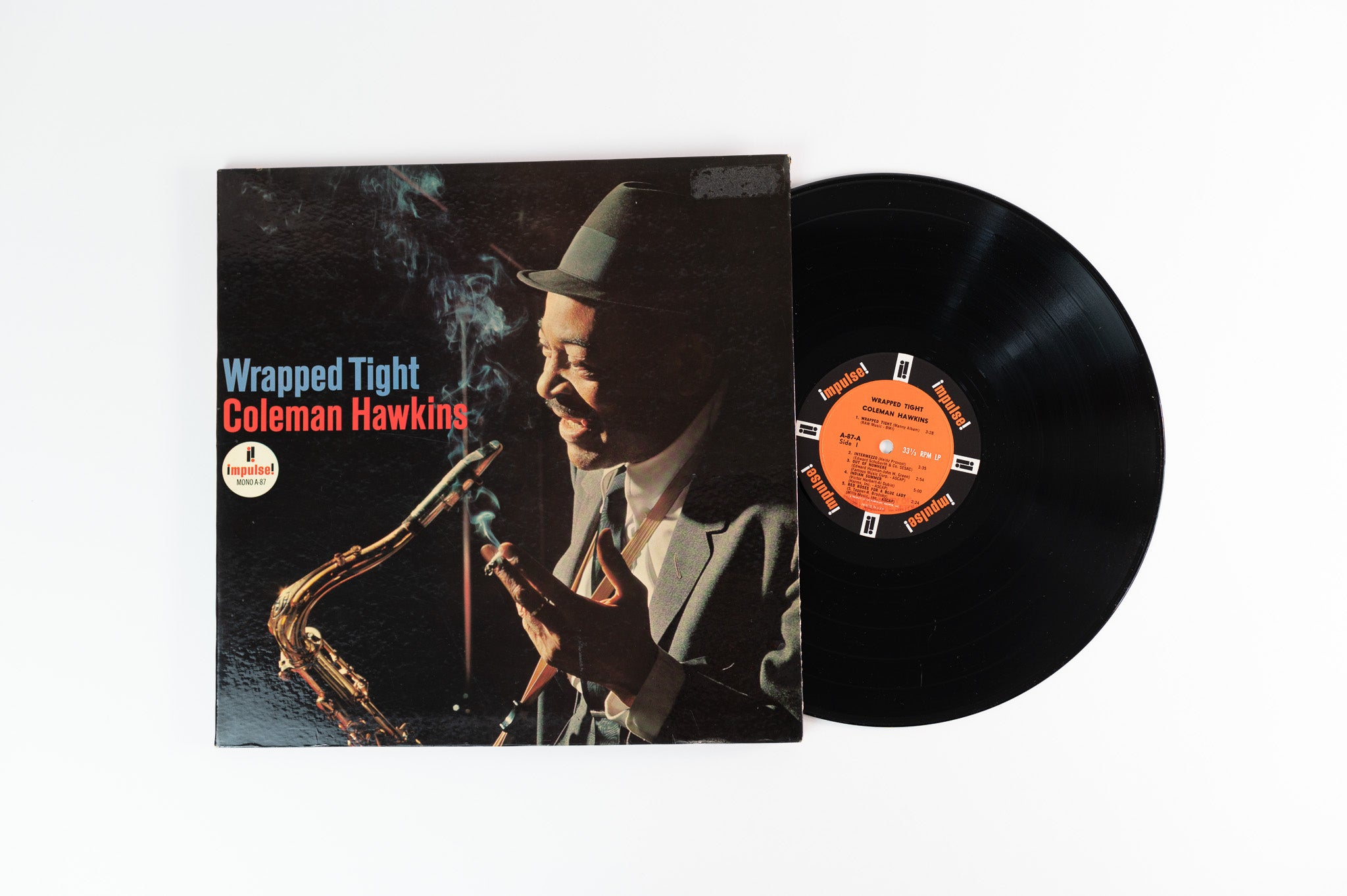 Coleman Hawkins - Wrapped Tight on Impulse A-87 Mono