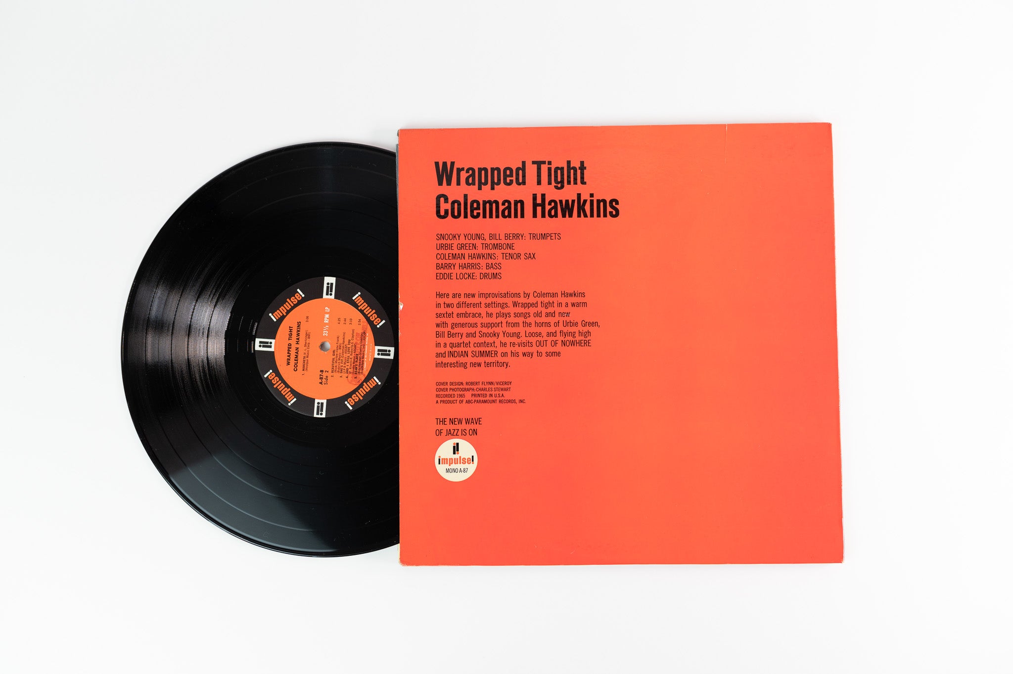 Coleman Hawkins - Wrapped Tight on Impulse A-87 Mono