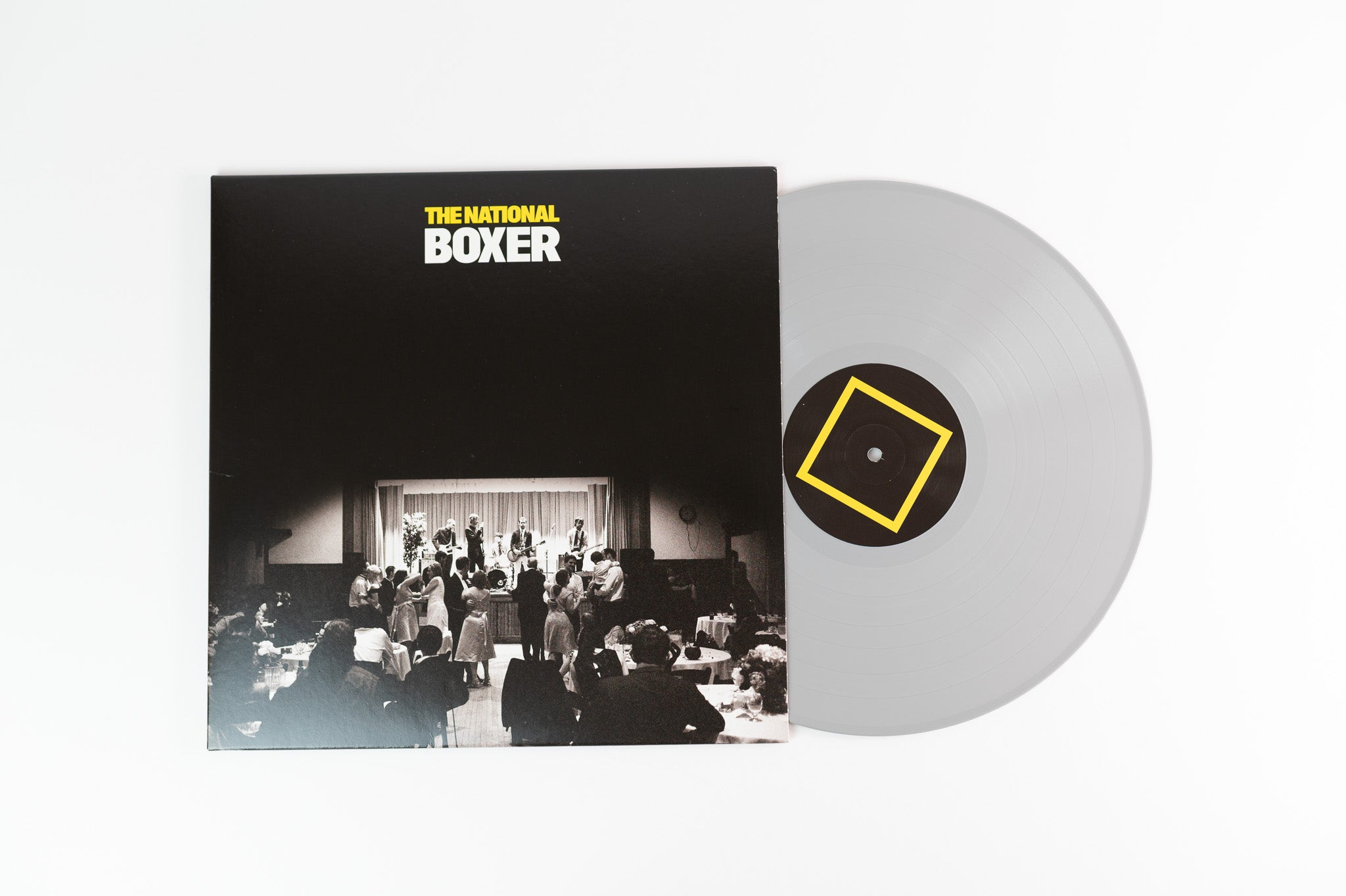 The National - Boxer on Vinyl Me Please Gray With Clear Vinyl 7" Reissue