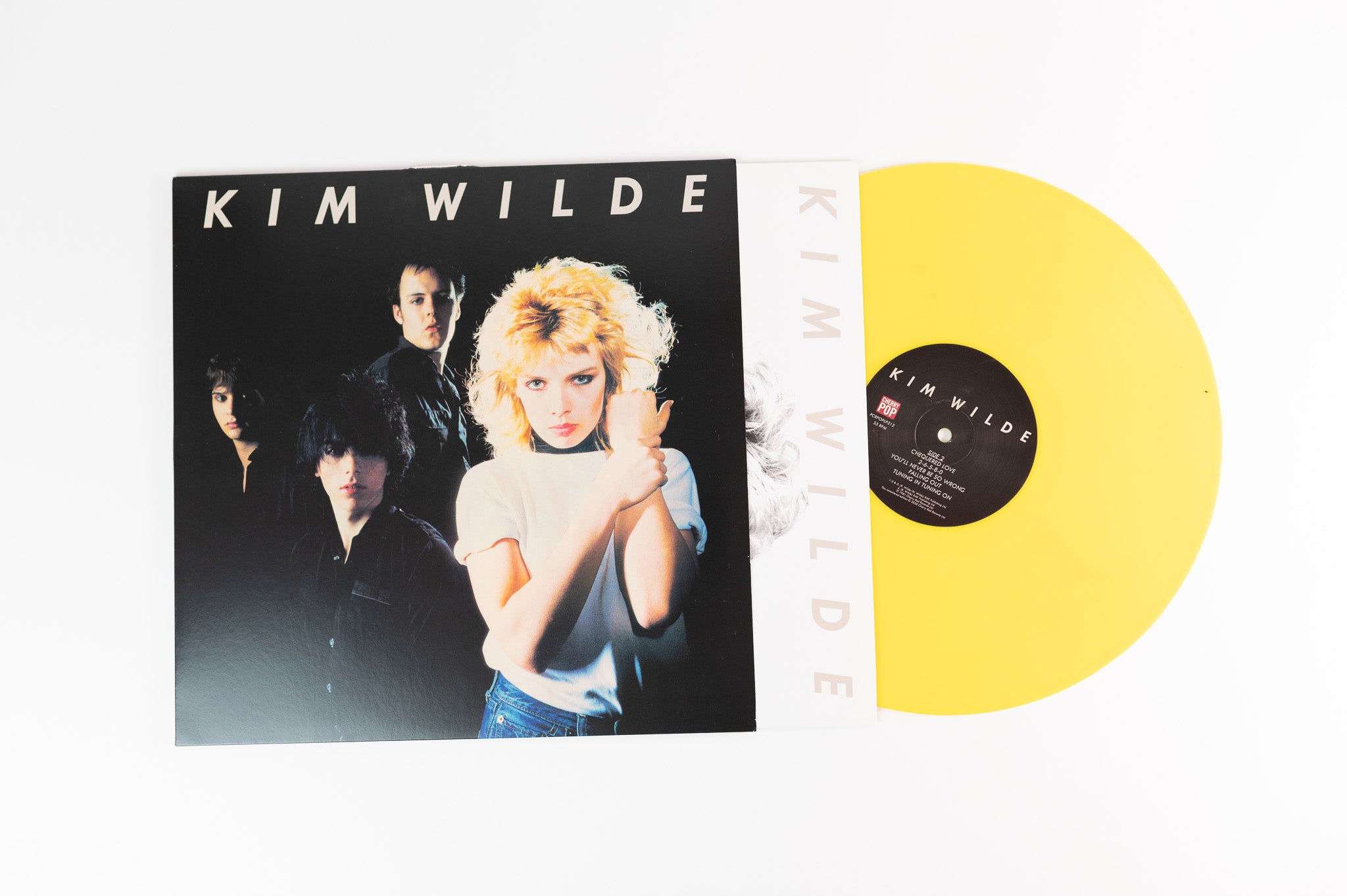 Kim Wilde - Kim Wilde on Cherry Pop Ltd Yellow Vinyl Reissue