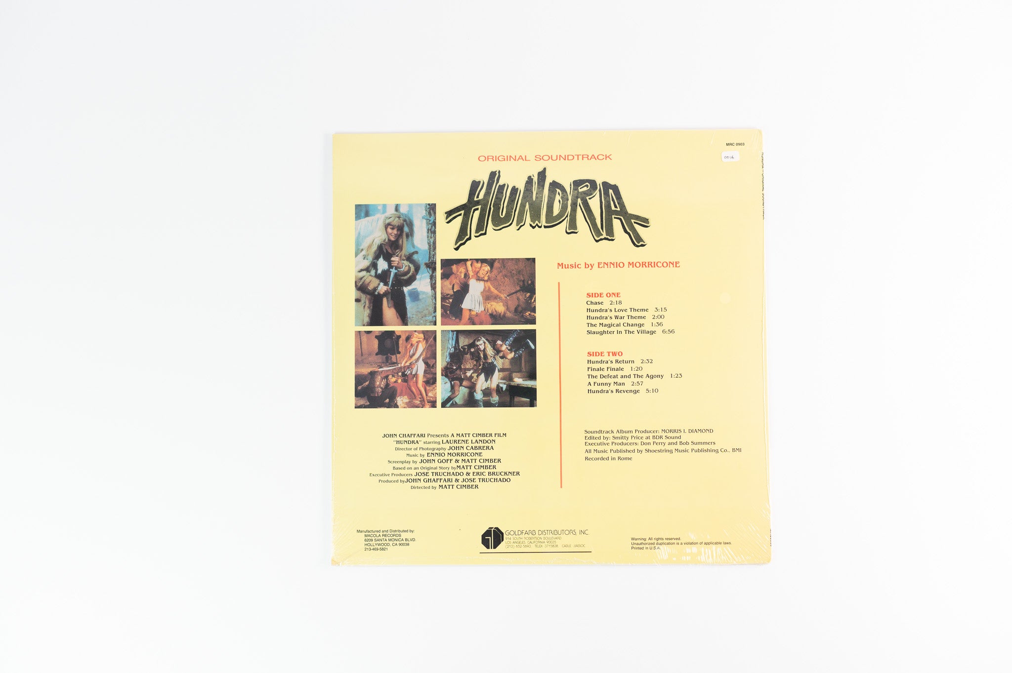 Ennio Morricone - Hundra (Original Soundtrack) on Macola Sealed