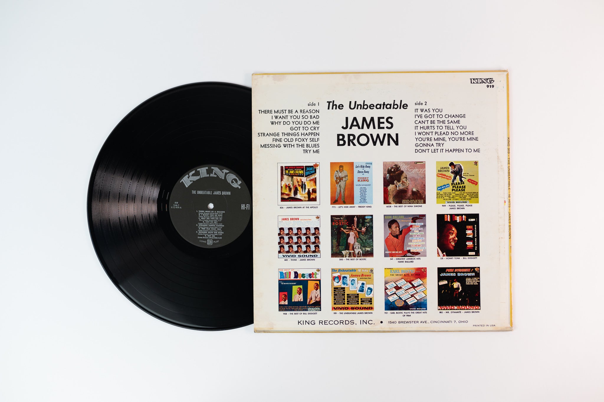 James Brown - The Unbeatable James Brown on King Reissue