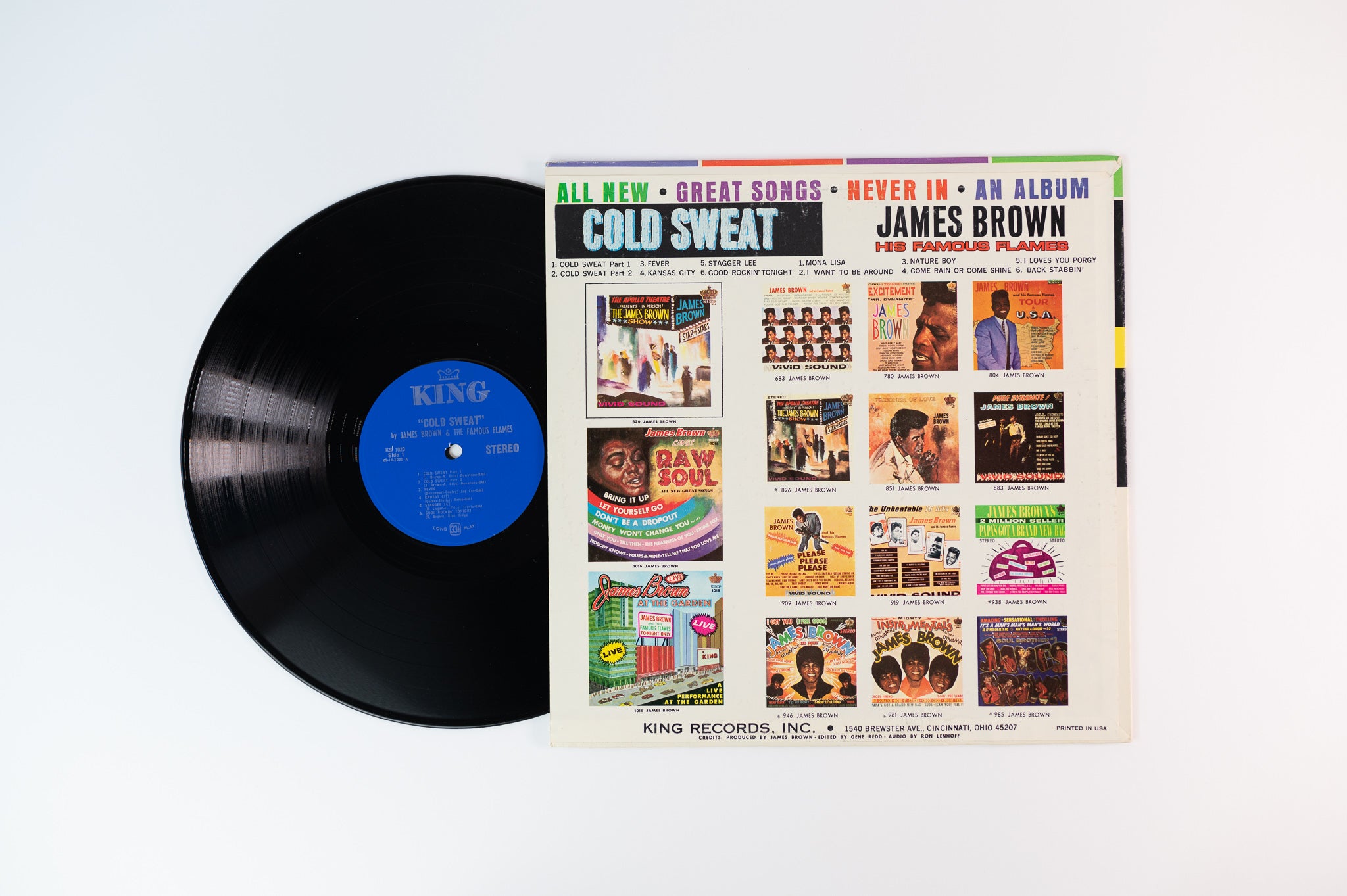 James Brown & The Famous Flames - Cold Sweat on King Stereo
