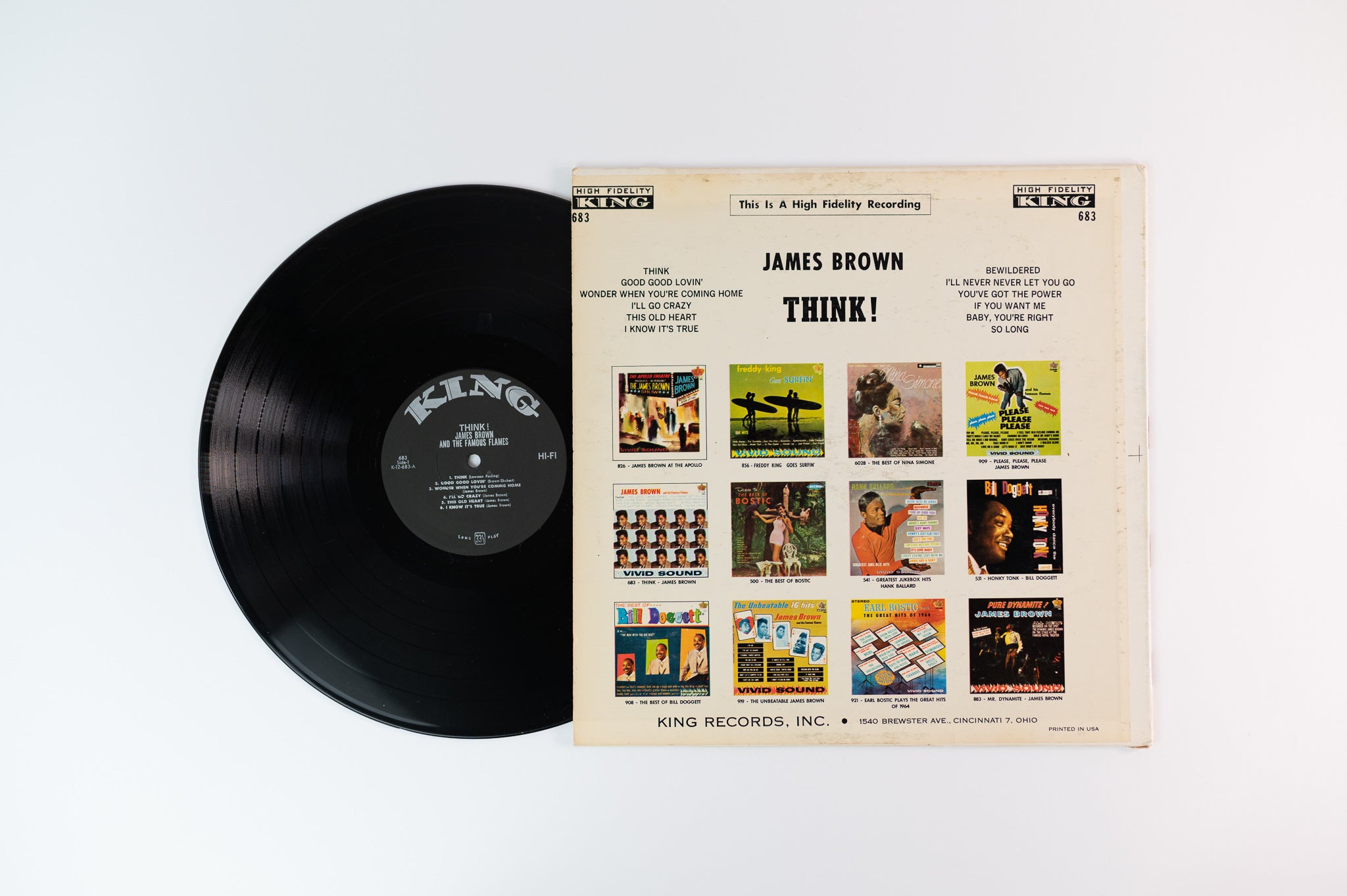 James Brown & The Famous Flames - Think on King Mono