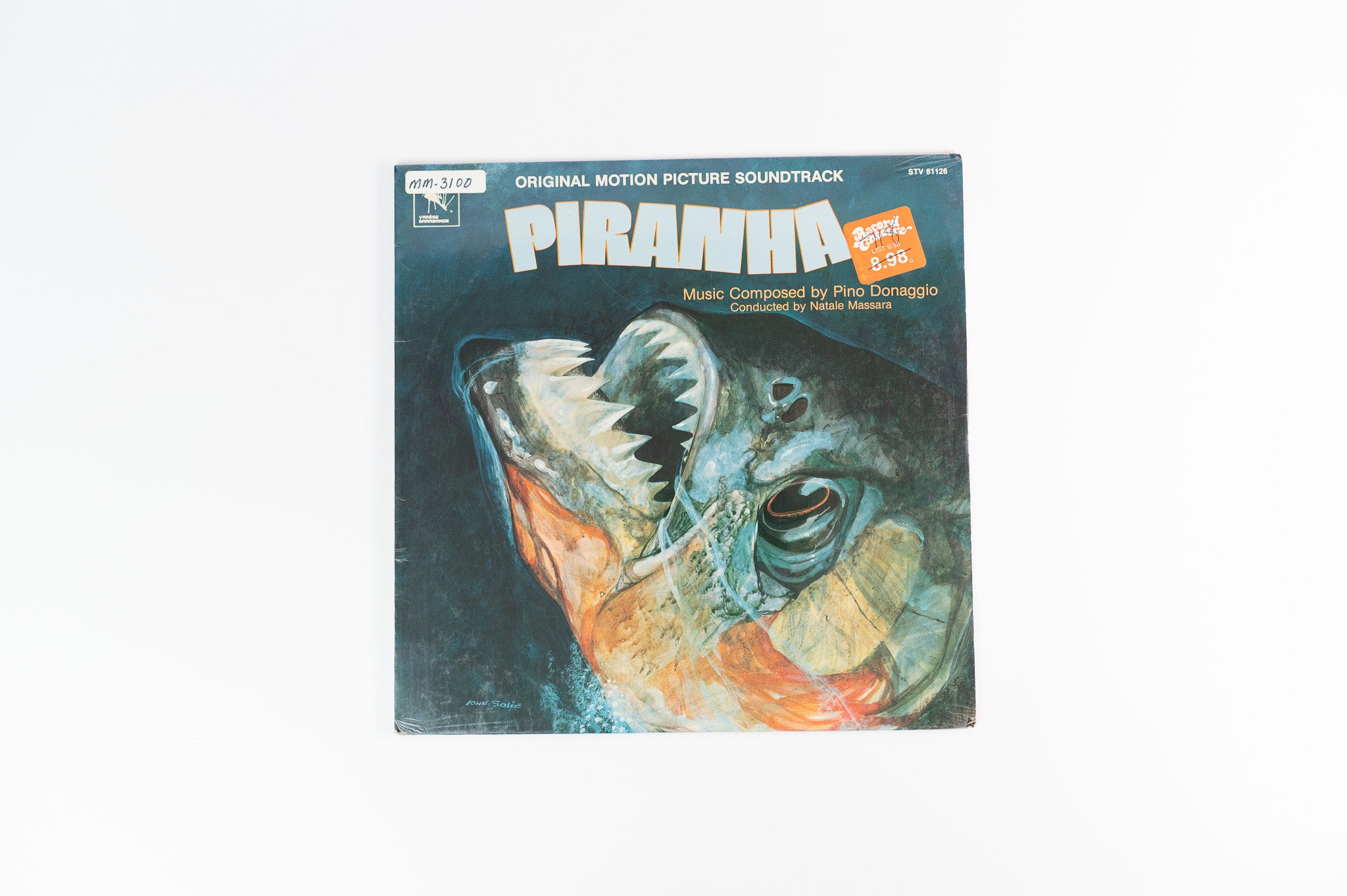 Pino Donaggio - Piranha (Original Motion Picture Soundtrack) on Varese Sarabande Sealed
