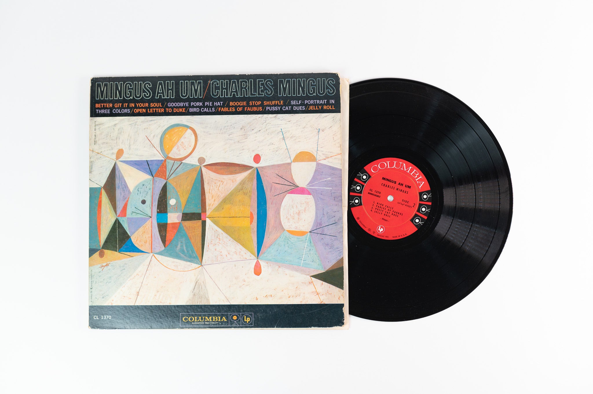 Charles Mingus - Mingus Ah Um on Columbia Mono 6 Eye