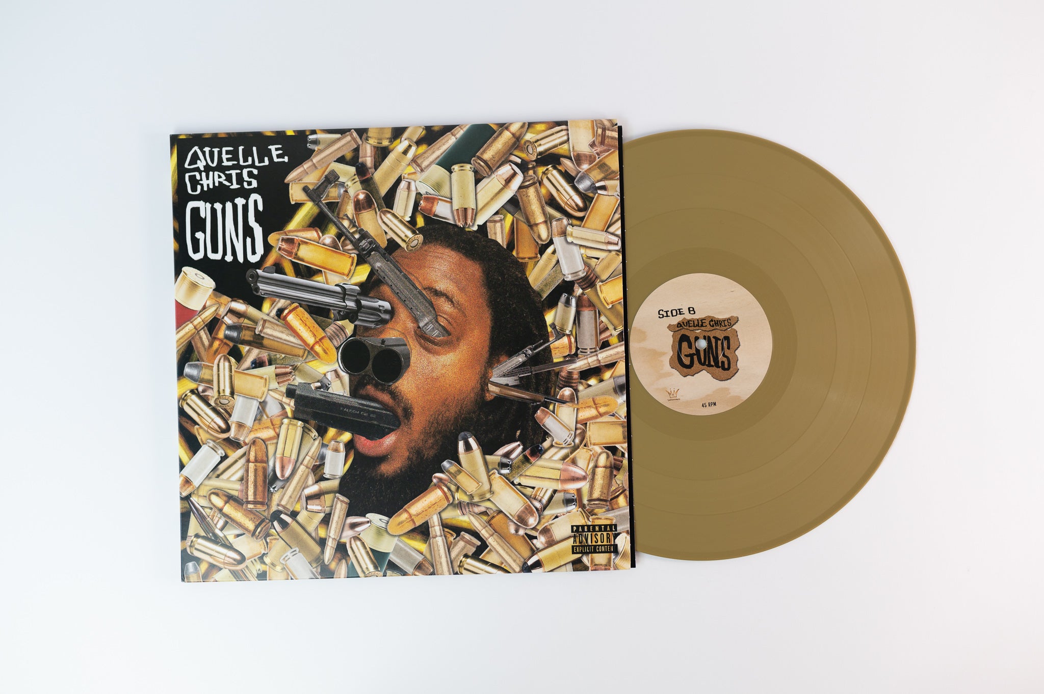 Quelle Chris - Guns on Mello Music Group Gold Vinyl