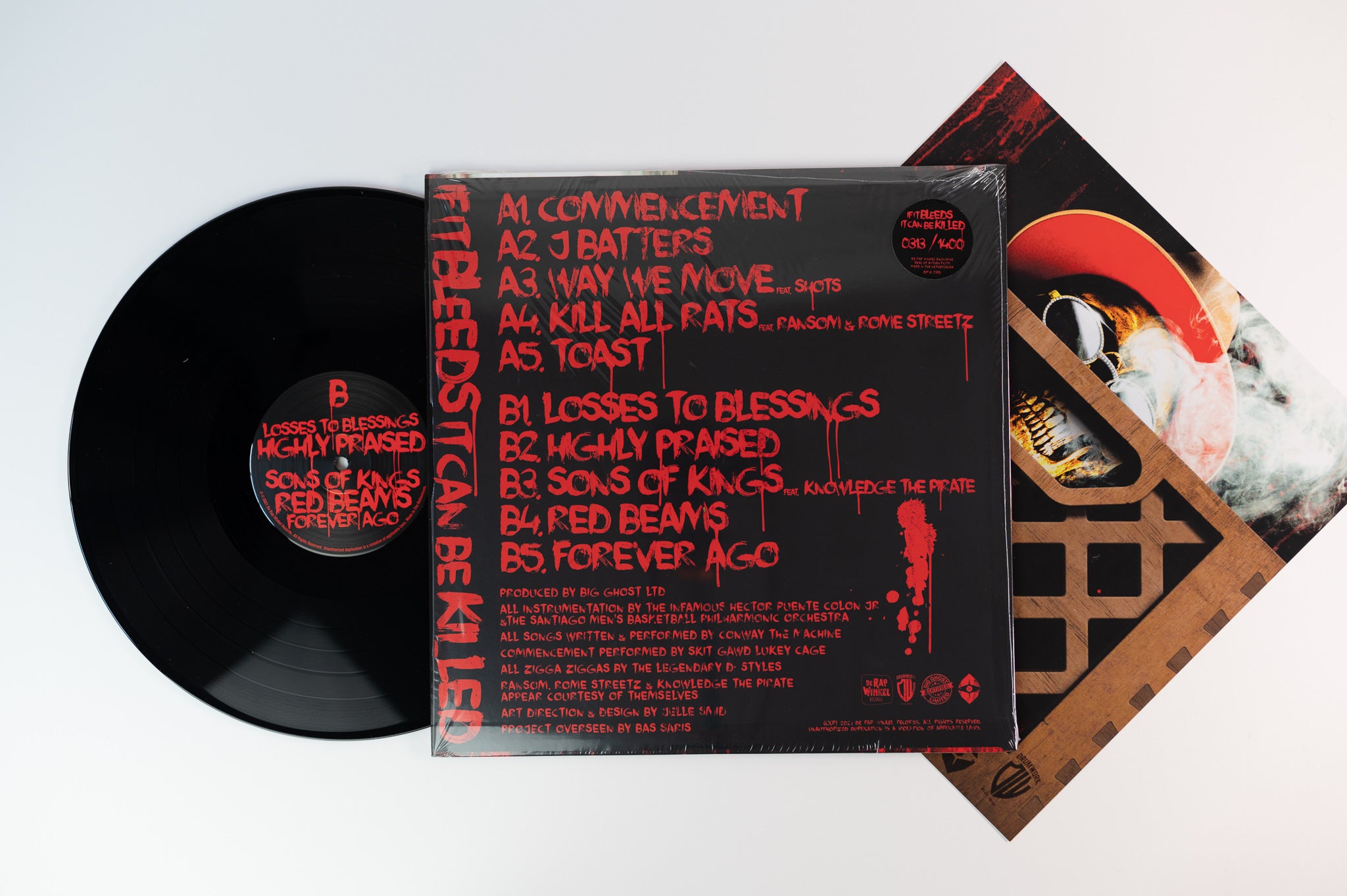 Conway - If It Bleeds It Can Be Killed on de Rap Winkel Limited Numbered