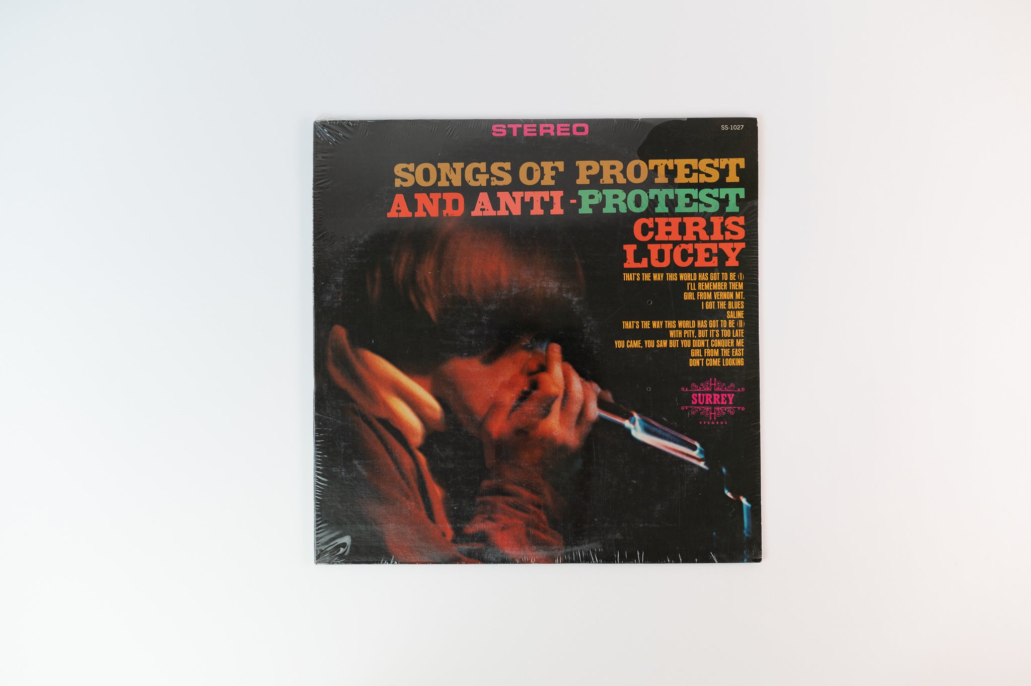 Chris Lucey - Songs Of Protest And Anti Protest on Surrey Stereo Sealed