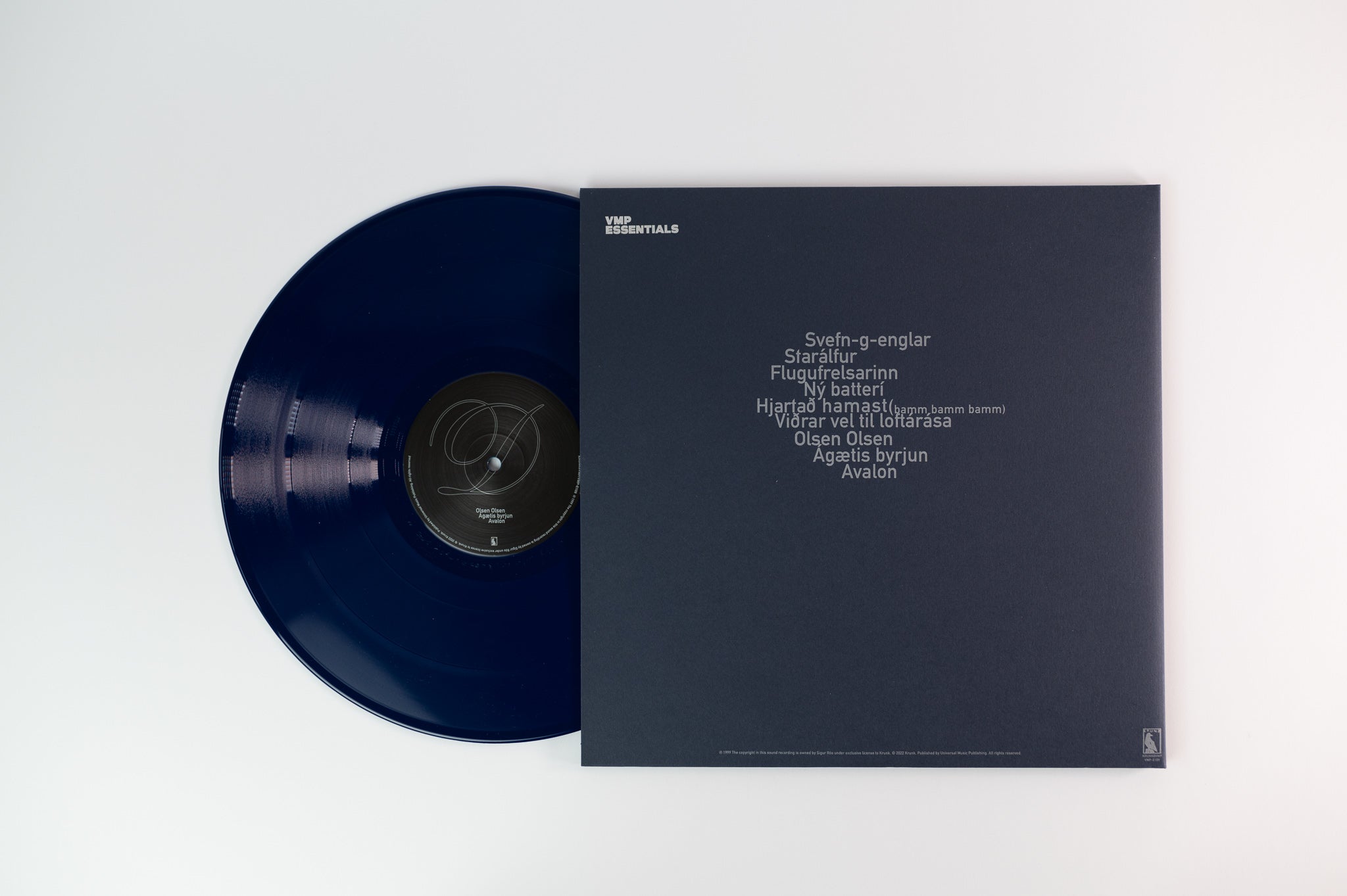 Sigur Rós - Ágætis Byrjun on Krunk Vinyl Me Please Deep Blue Vinyl Reissue