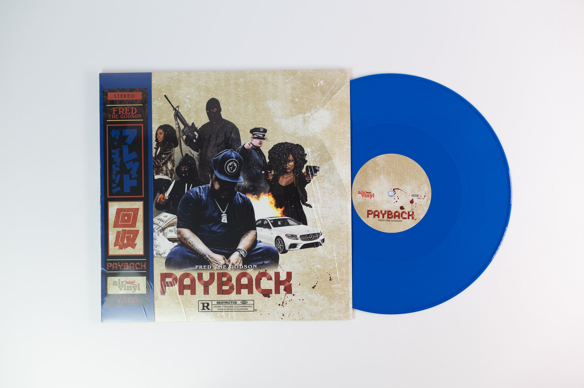 Fred The Godson - Payback on Air Vinyl Limited Blue Vinyl